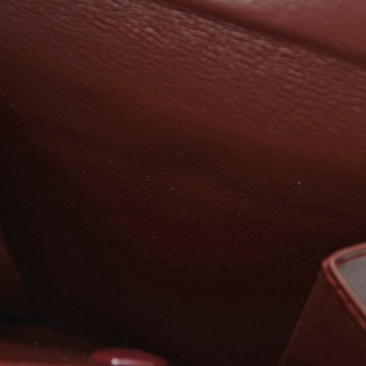 Cartier Bordeaux Leather Wallet (Bi-Fold) (Pre-Owned)