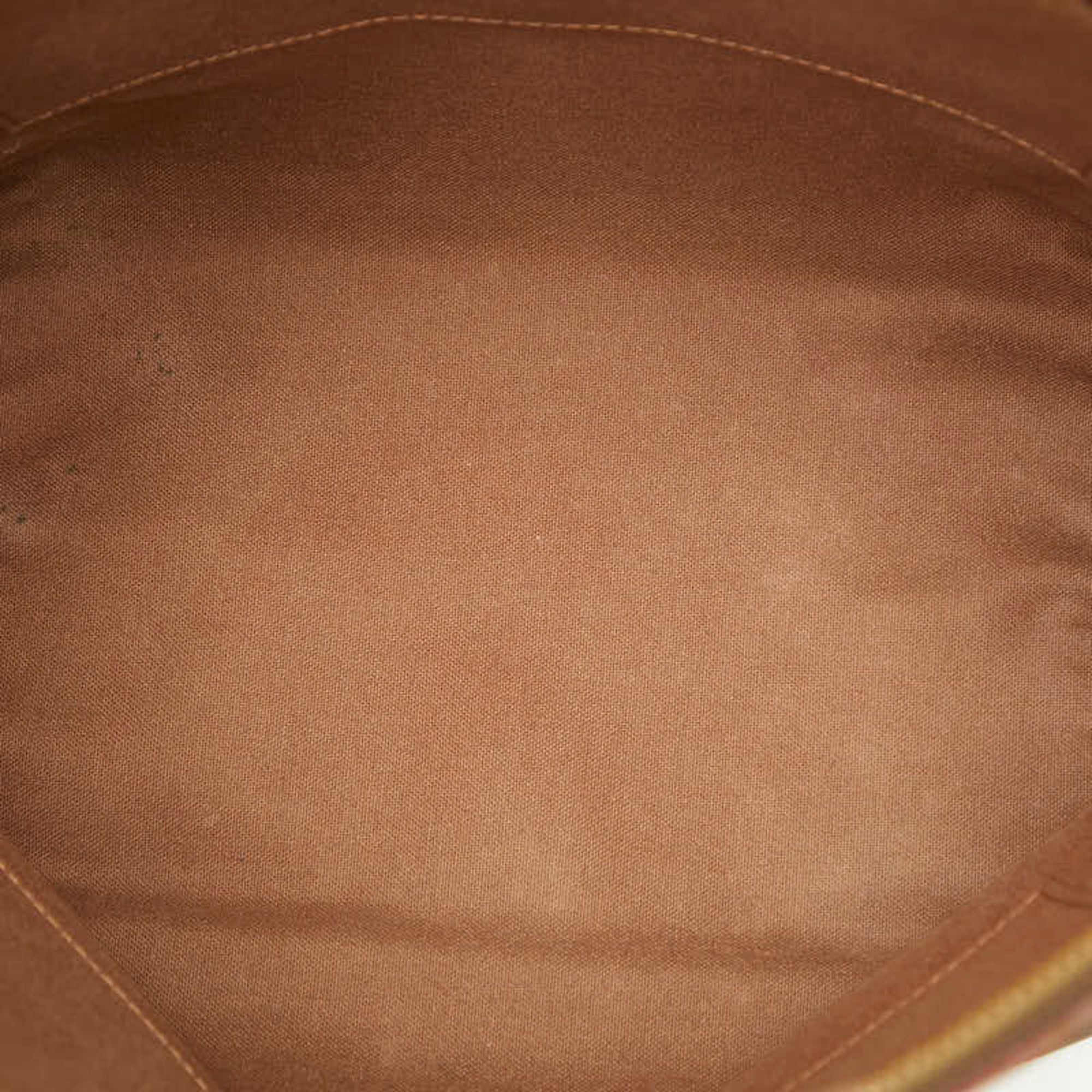 Louis Vuitton Brown Pvc Leather Handbag Shoulder Bag (Pre-Owned)