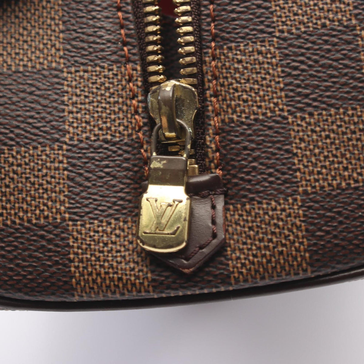 Louis Vuitton Brown Damier Canvas Coated Canvas Handbag (Pre-Owned)