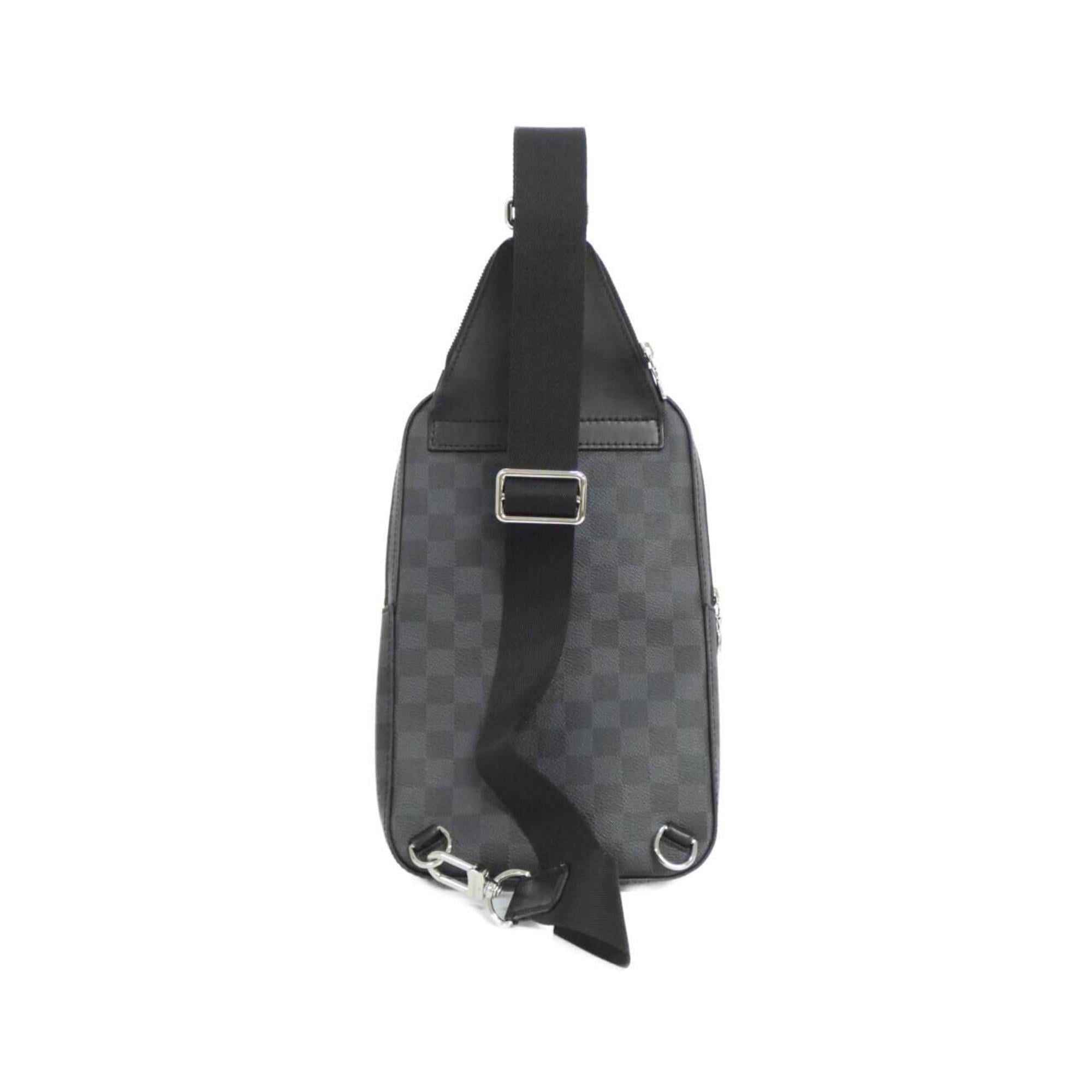 Louis Vuitton Damier Graphite Graphite Coated Canvas Shoulder Bag (Pre-Owned)