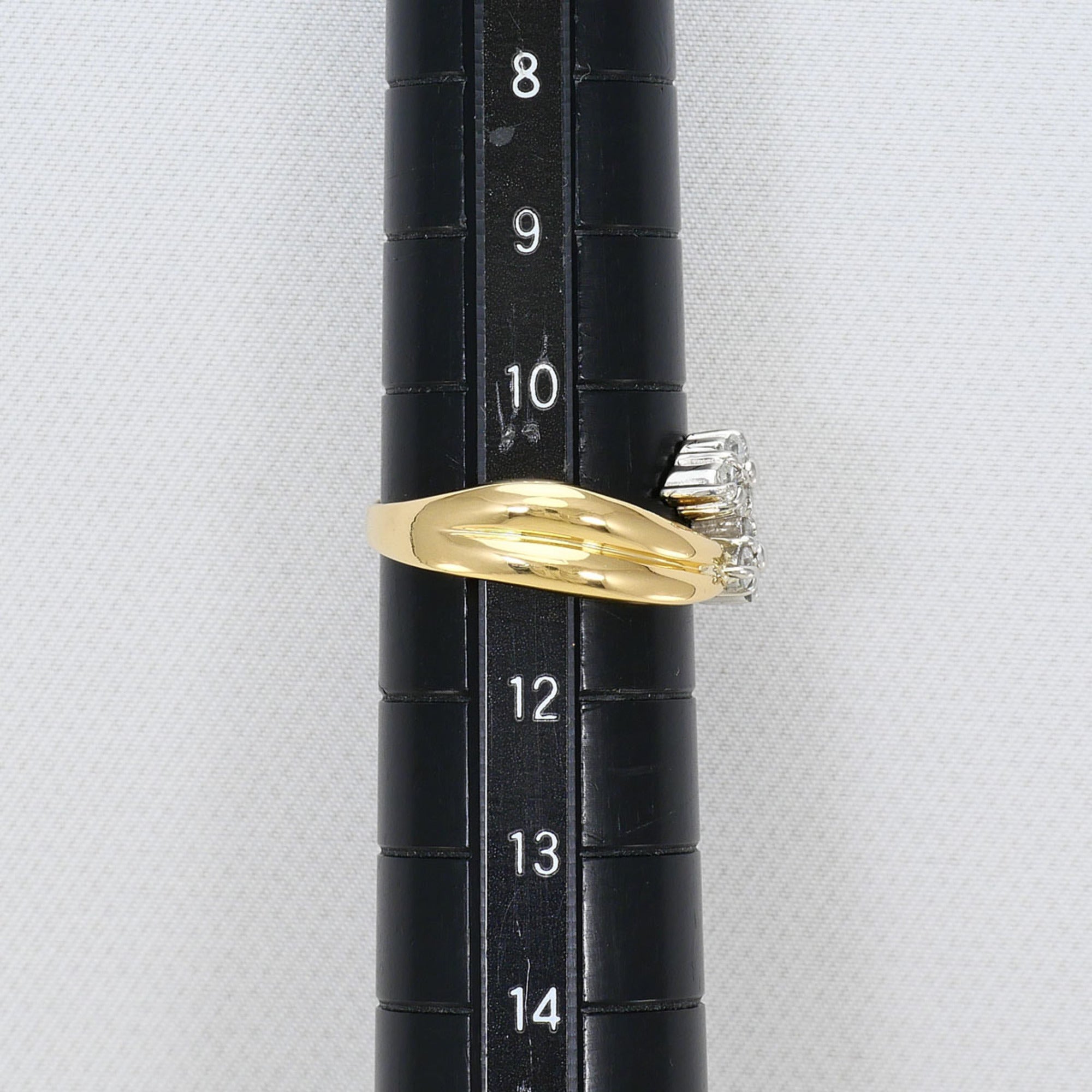 Unbranded Platinum Yellow Gold Yellow Gold (18K) Platinum 900 Band Ring (Pre-Owned)