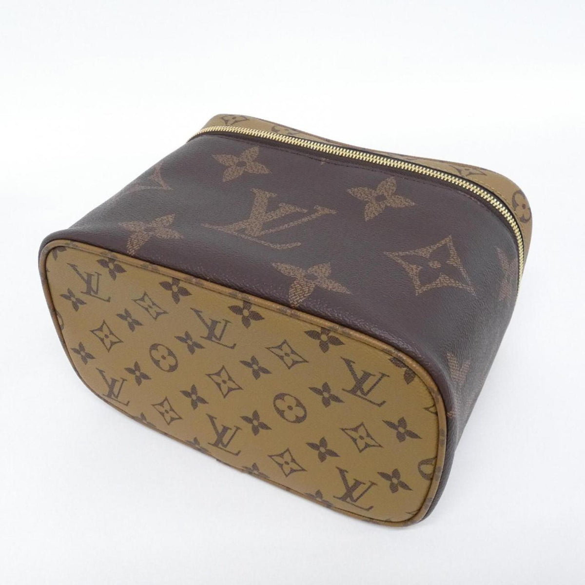 Louis Vuitton Marron Coated Canvas Handbag (Pre-Owned)