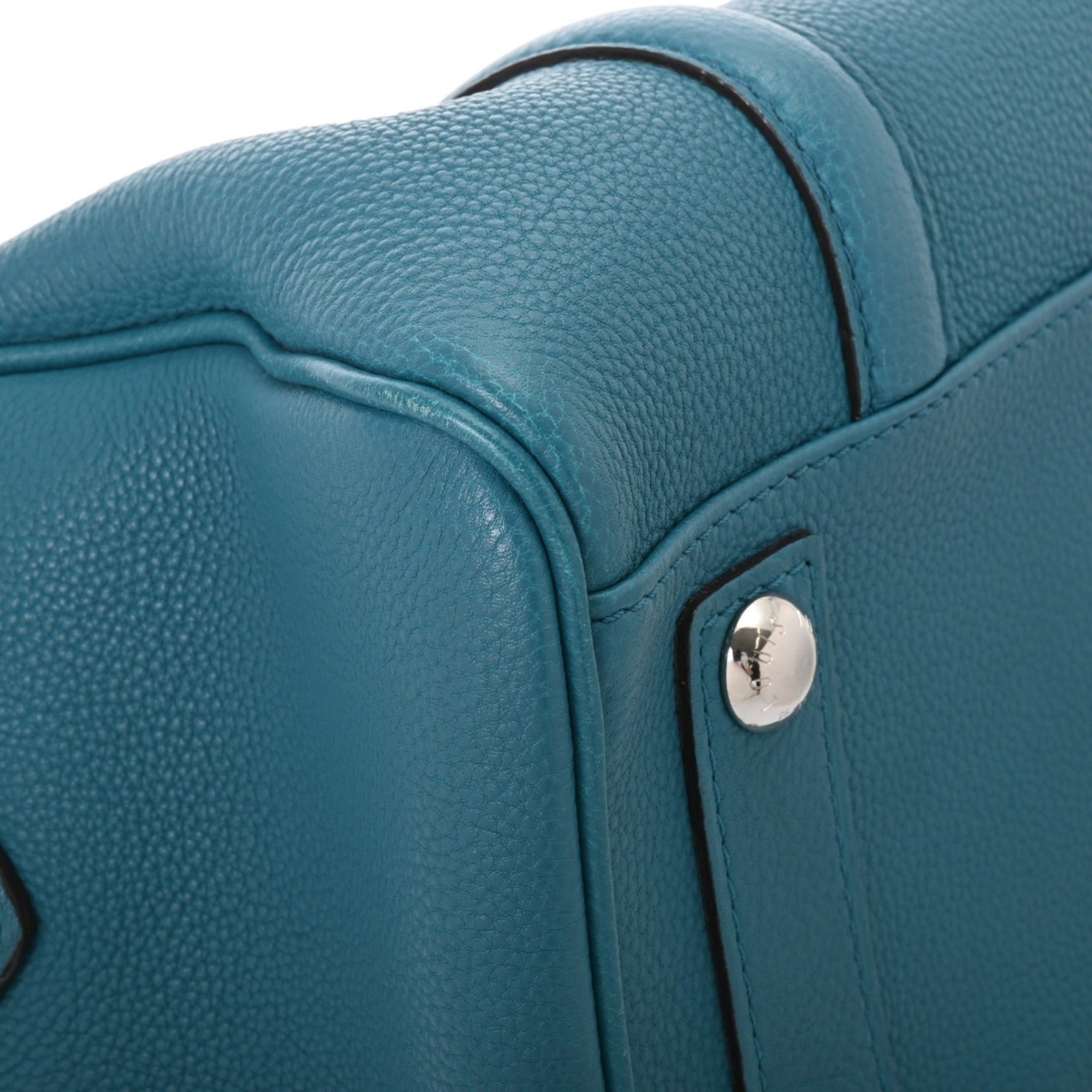 Louis Vuitton Blue Leather Handbag (Pre-Owned)