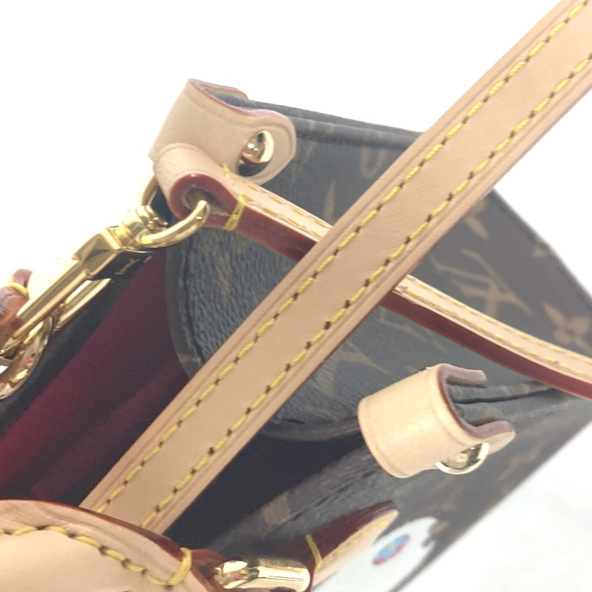 Louis Vuitton Brown Monogram Canvas Handbag (Pre-Owned)