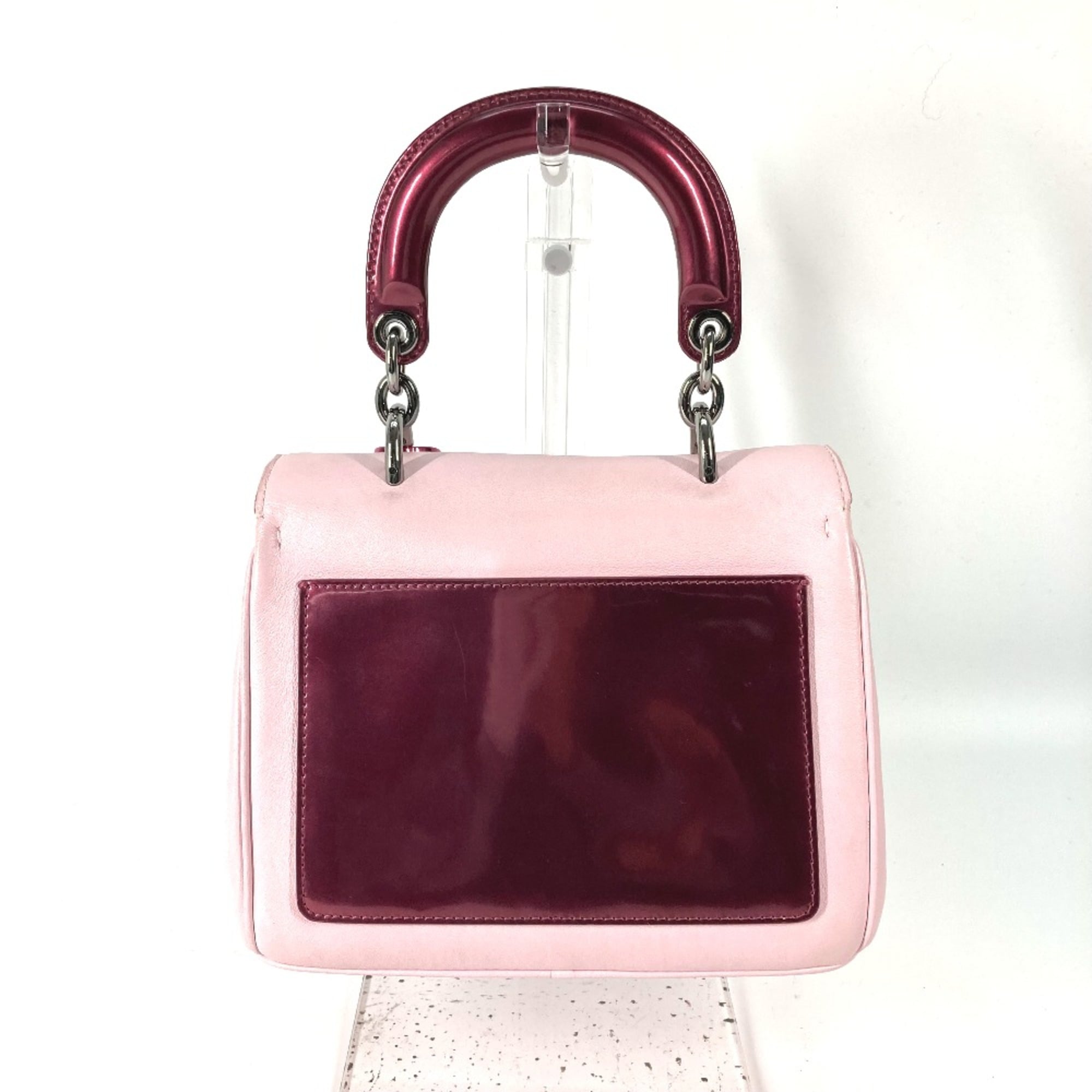 Christian Dior Pink Leather Handbag (Pre-Owned)