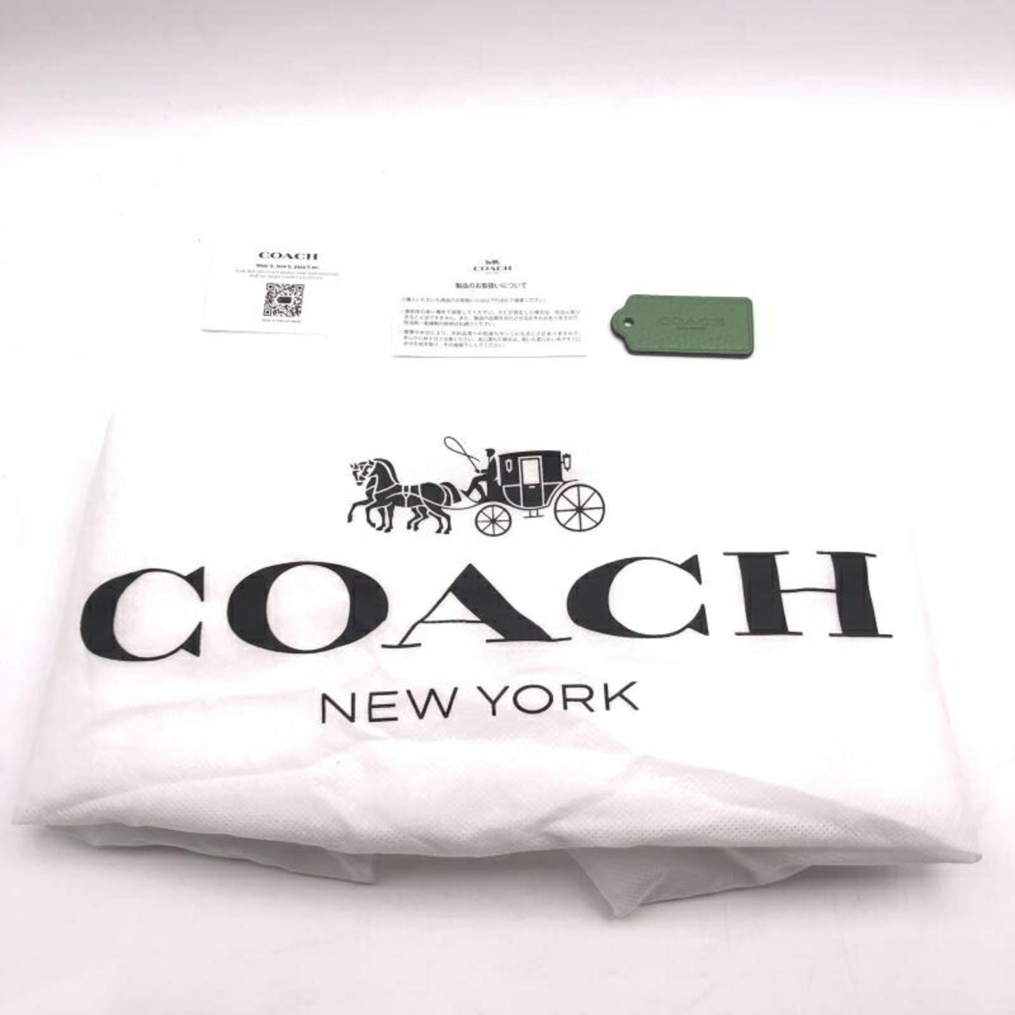 Coach Green Shoulder Bag (Pre-Owned)