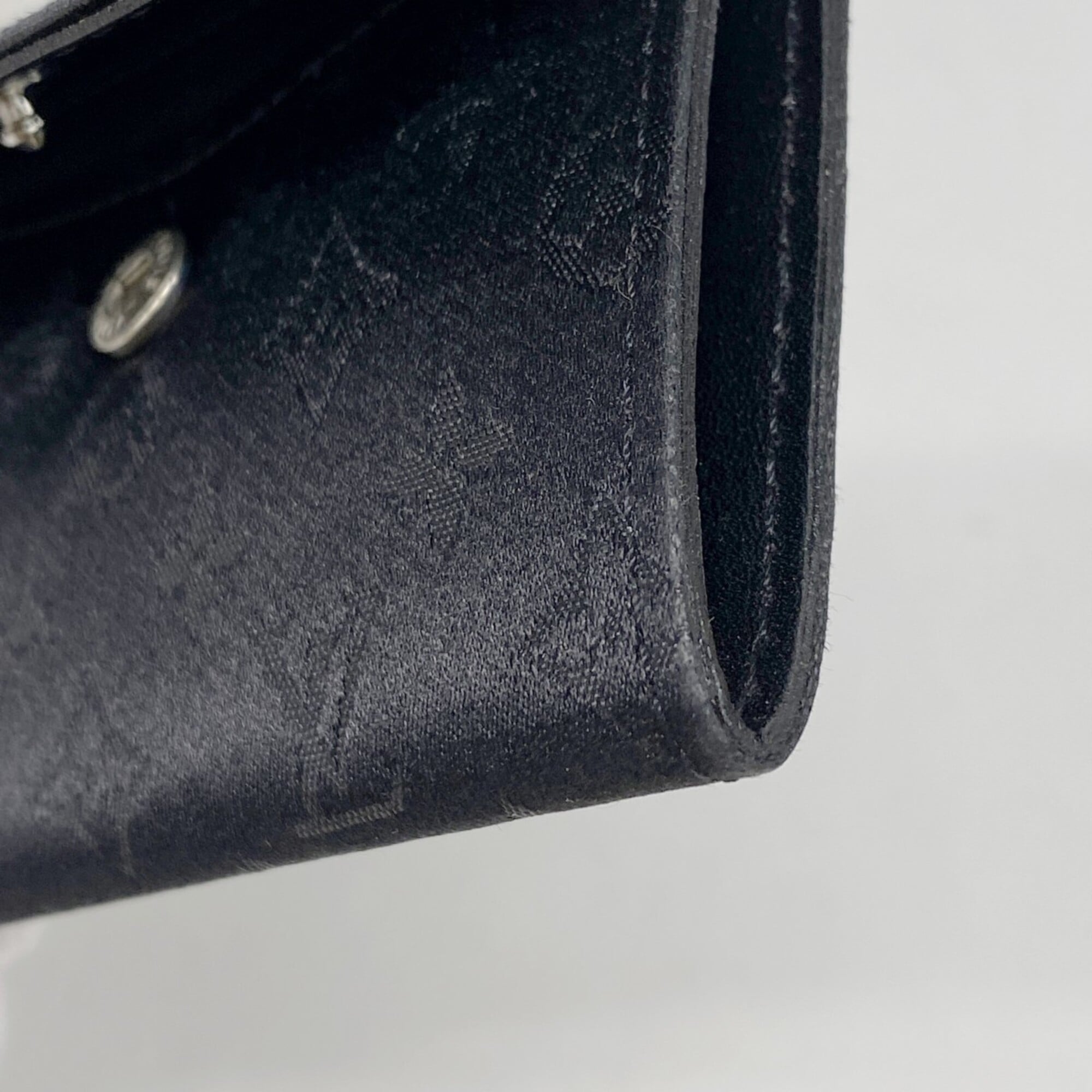 Louis Vuitton Noir Coin Purse/Coin Case (Pre-Owned)