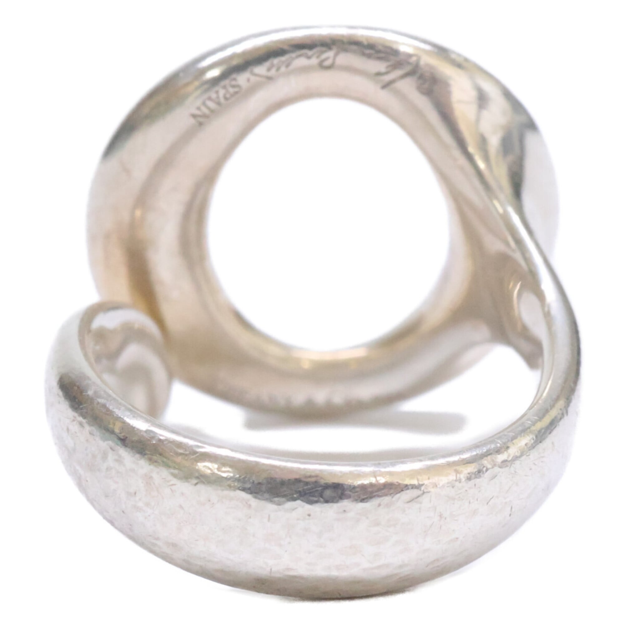 Tiffany Silver Silver 925 Band Ring (Pre-Owned)