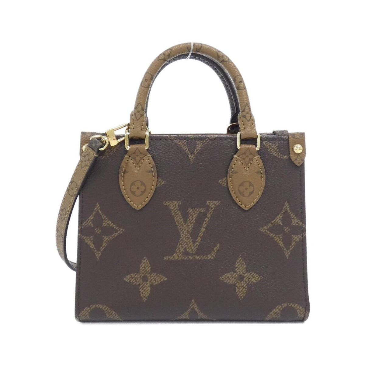 Louis Vuitton Marron Coated Canvas Handbag (Pre-Owned)