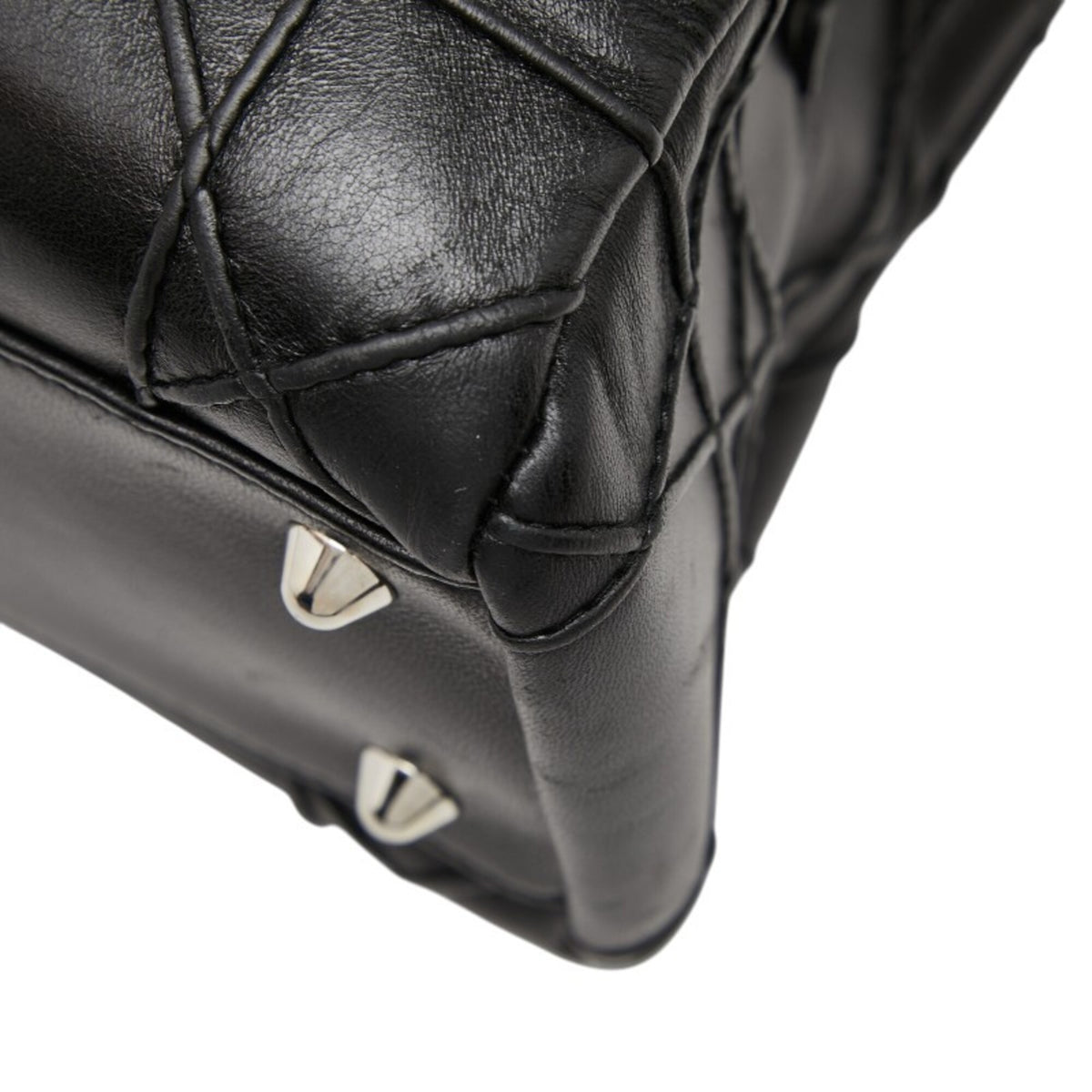 Christian Dior Black Leather Handbag (Pre-Owned)