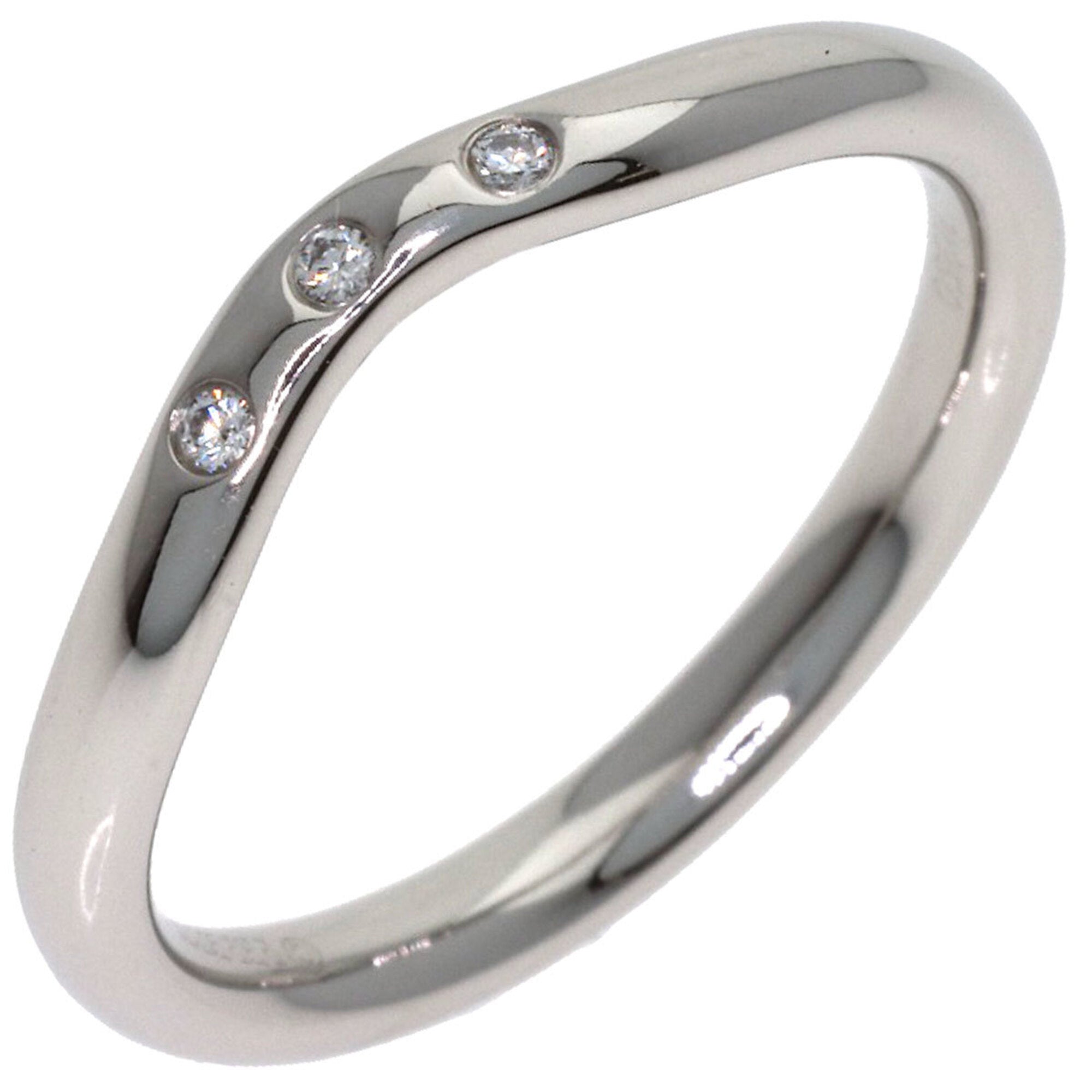 Tiffany Platinum 950 Band Ring (Pre-Owned)
