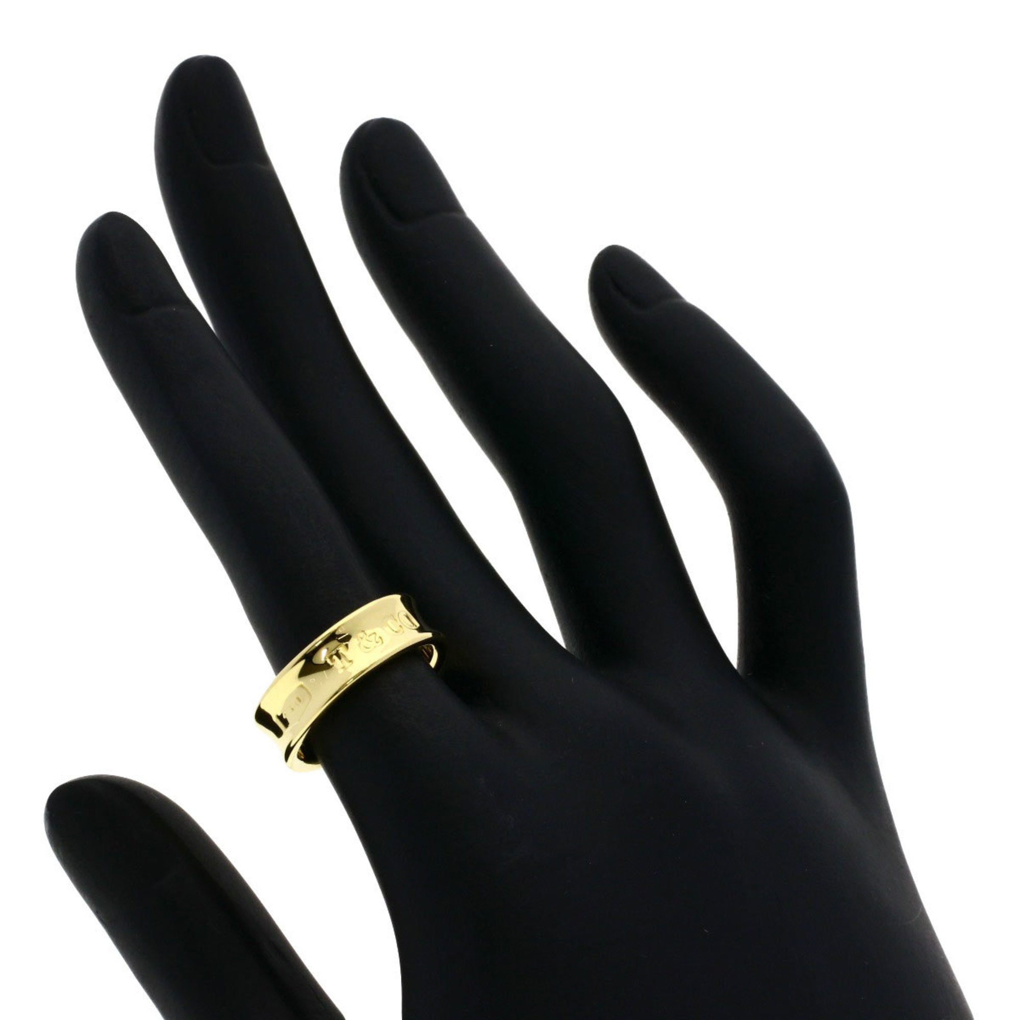 Tiffany Gold Yellow Gold (18K) Band Ring (Pre-Owned)