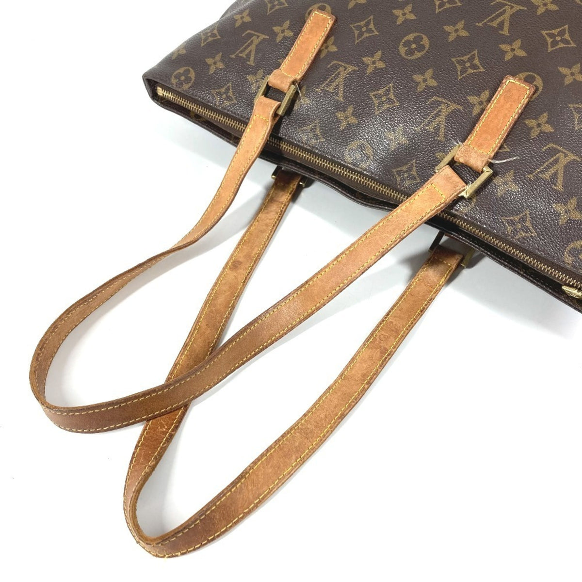 Louis Vuitton Brown Monogram Monogram Canvas Shoulder Bag Tote Bag (Pre-Owned)