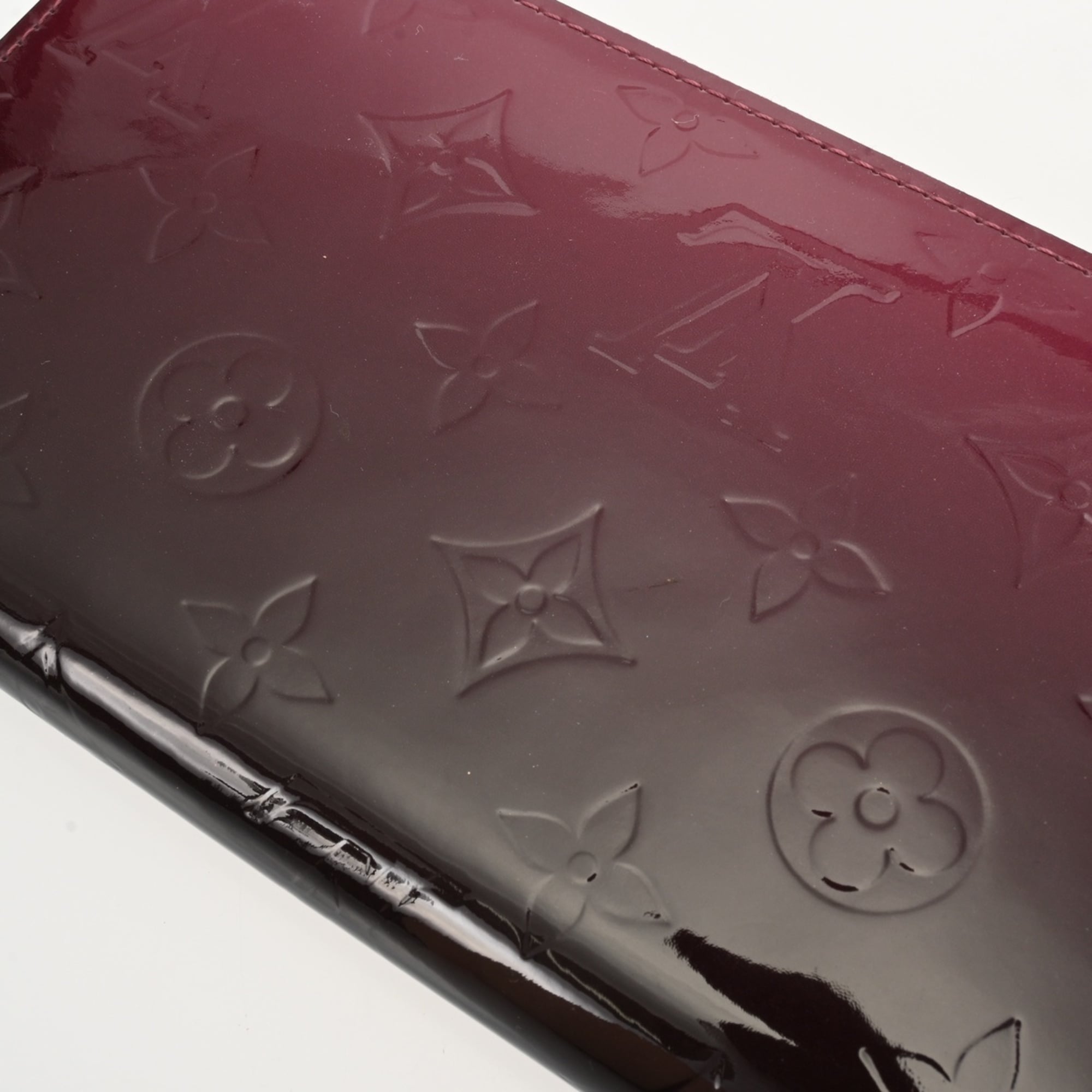 Louis Vuitton Amarante Magenta Monogram Vernis Long Wallet (Bi-Fold) (Pre-Owned)