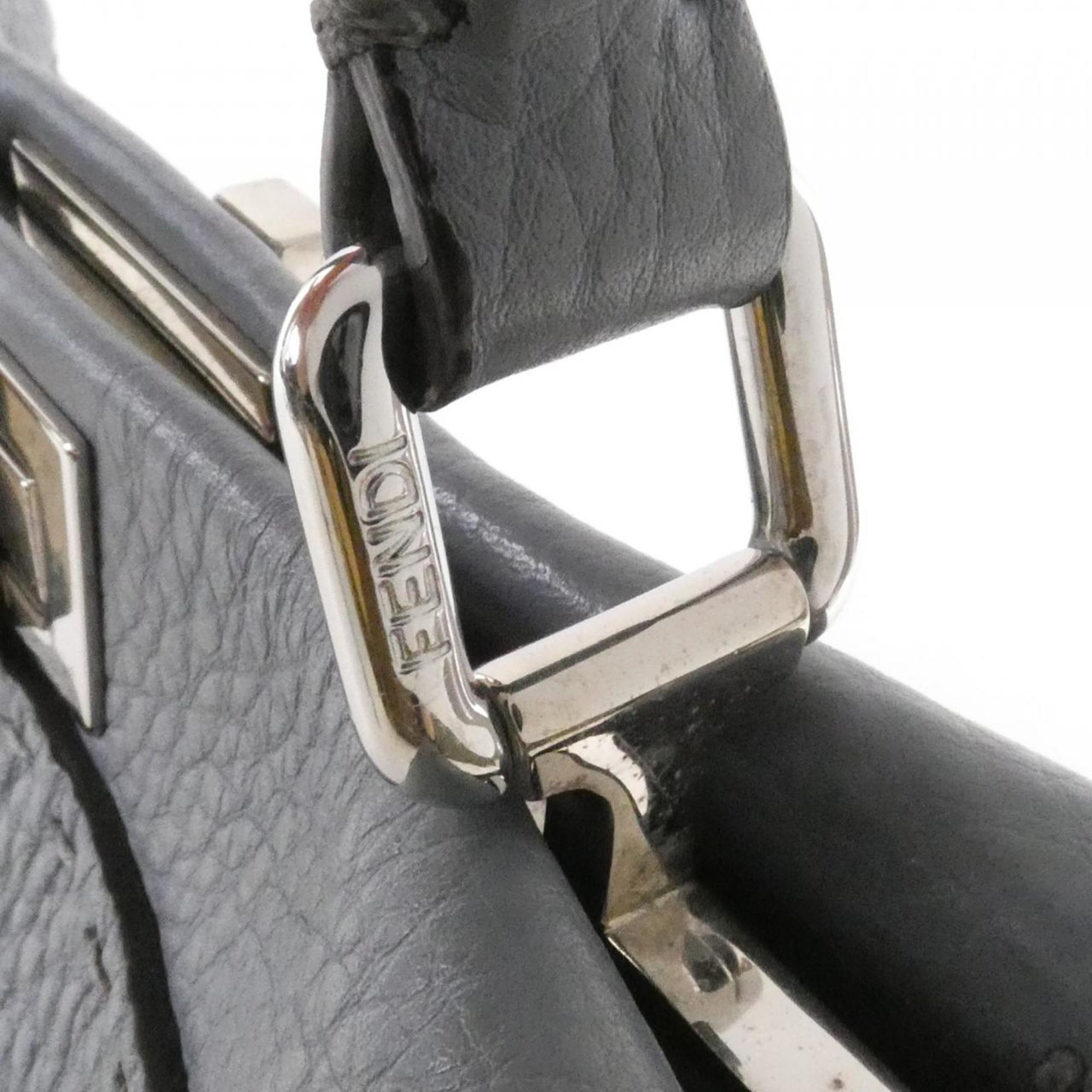 Fendi Bordeaux Handbag (Pre-Owned)