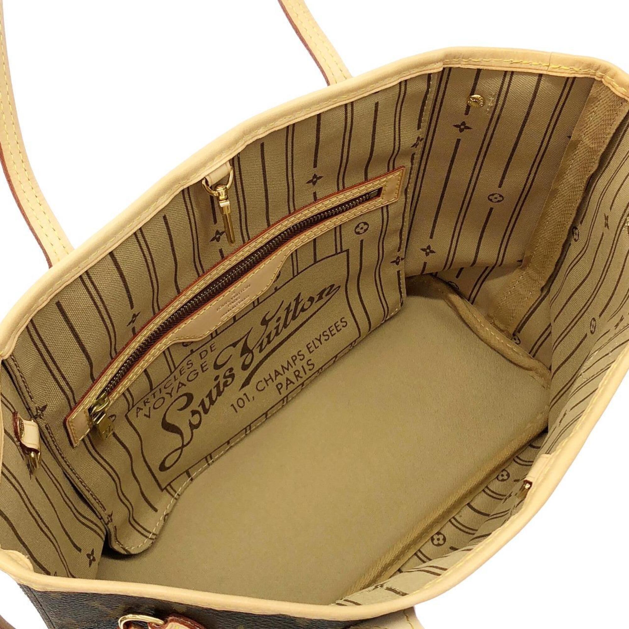 Louis Vuitton Marron Coated Canvas Handbag (Pre-Owned)