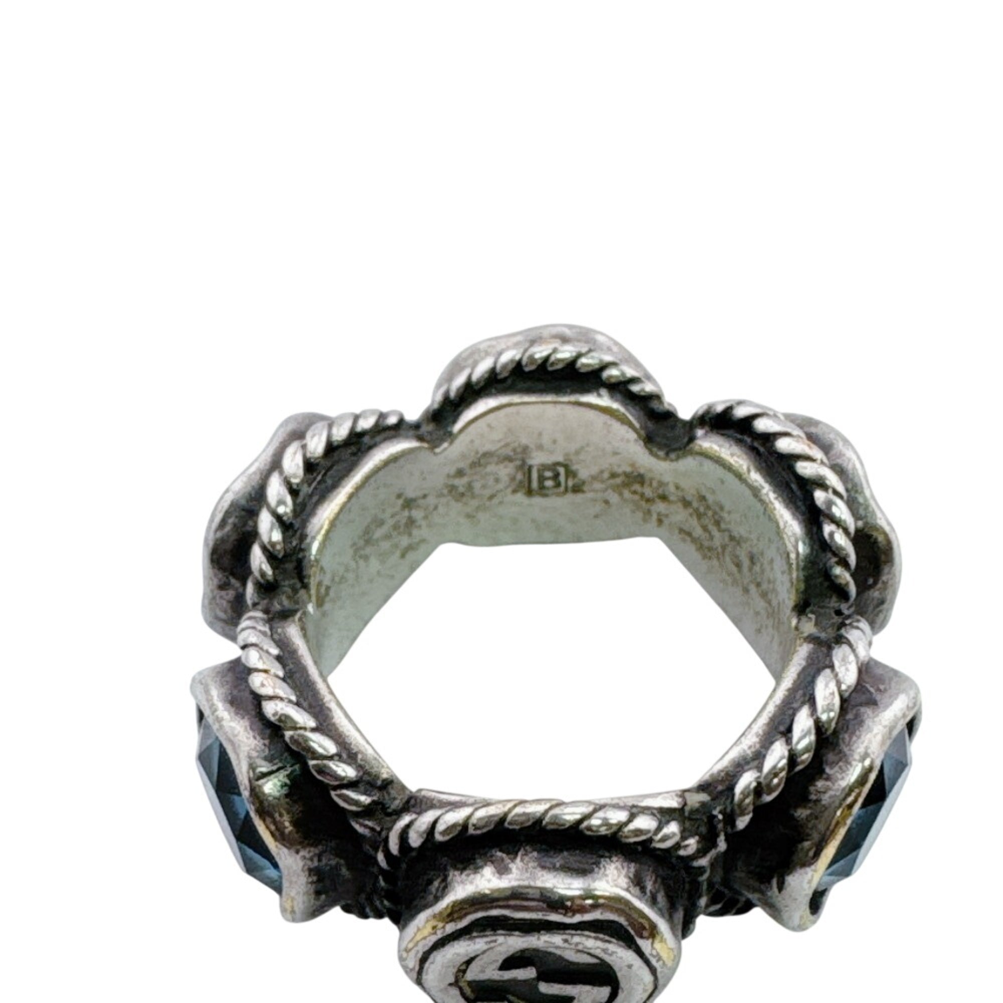 Gucci Silver Silver Band Ring (Pre-Owned)