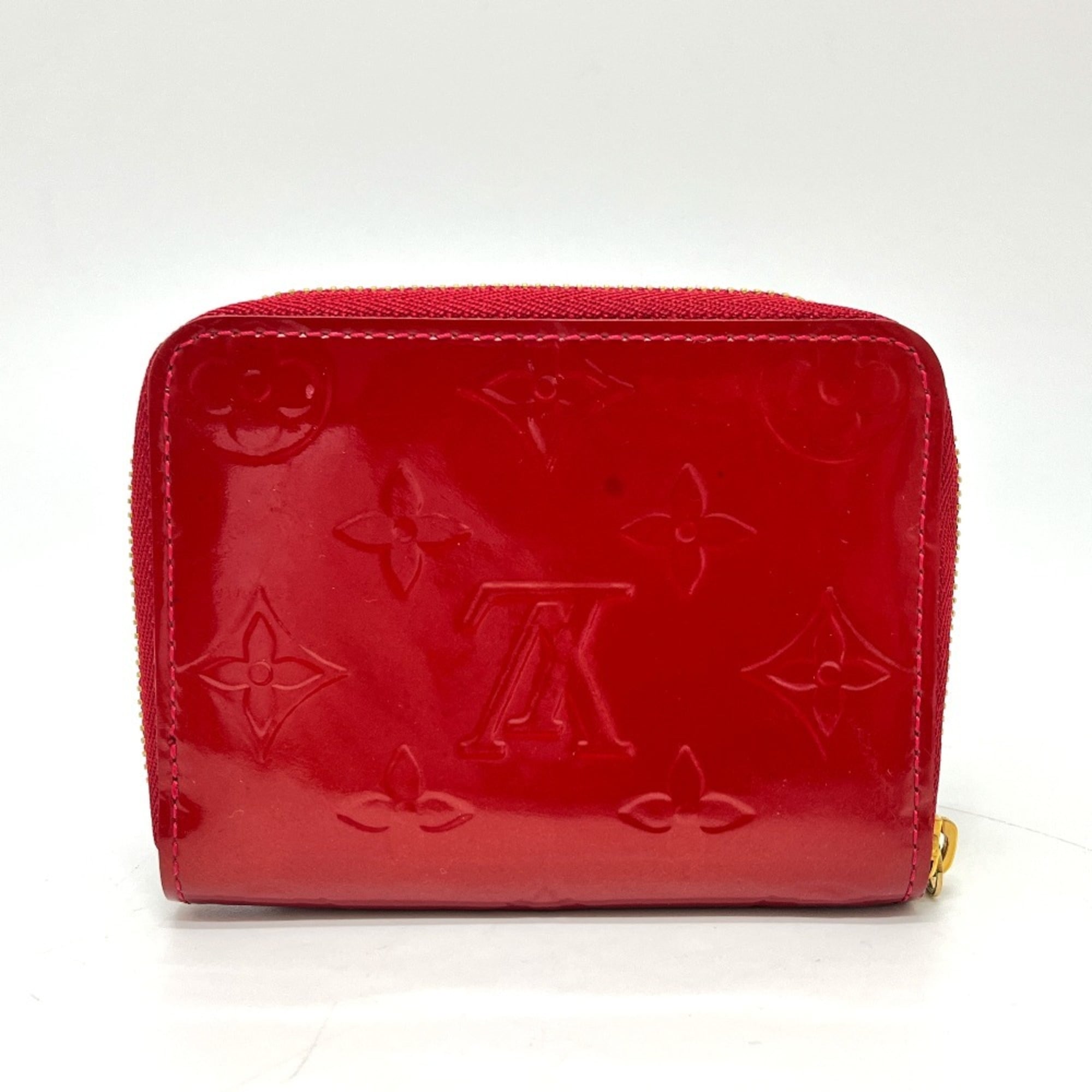 Louis Vuitton Pomme D'amour Monogram Vernis Coin Purse/Coin Case (Pre-Owned)