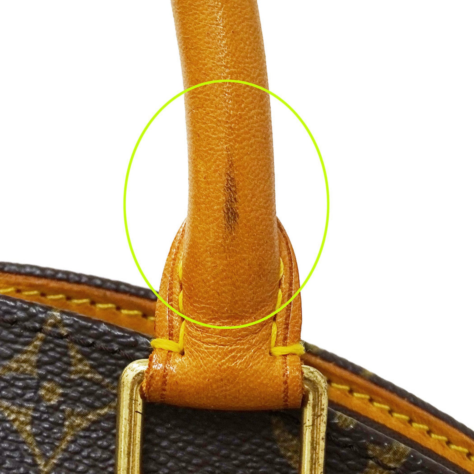 Louis Vuitton Brown Monogram Canvas Handbag (Pre-Owned)