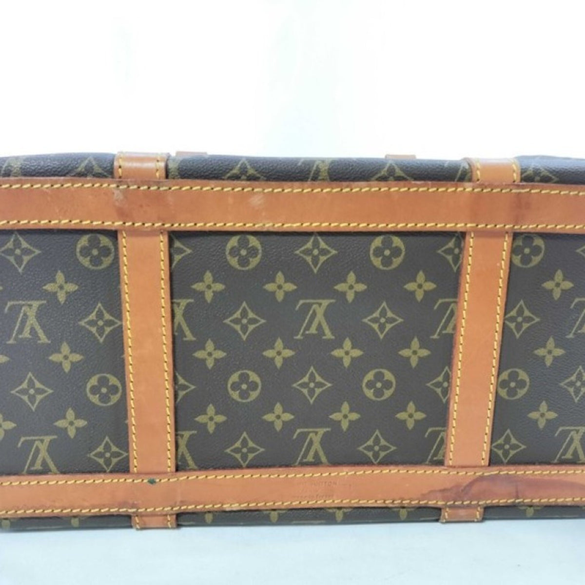 Louis Vuitton Brown Monogram Boston Bag Handbag (Pre-Owned)