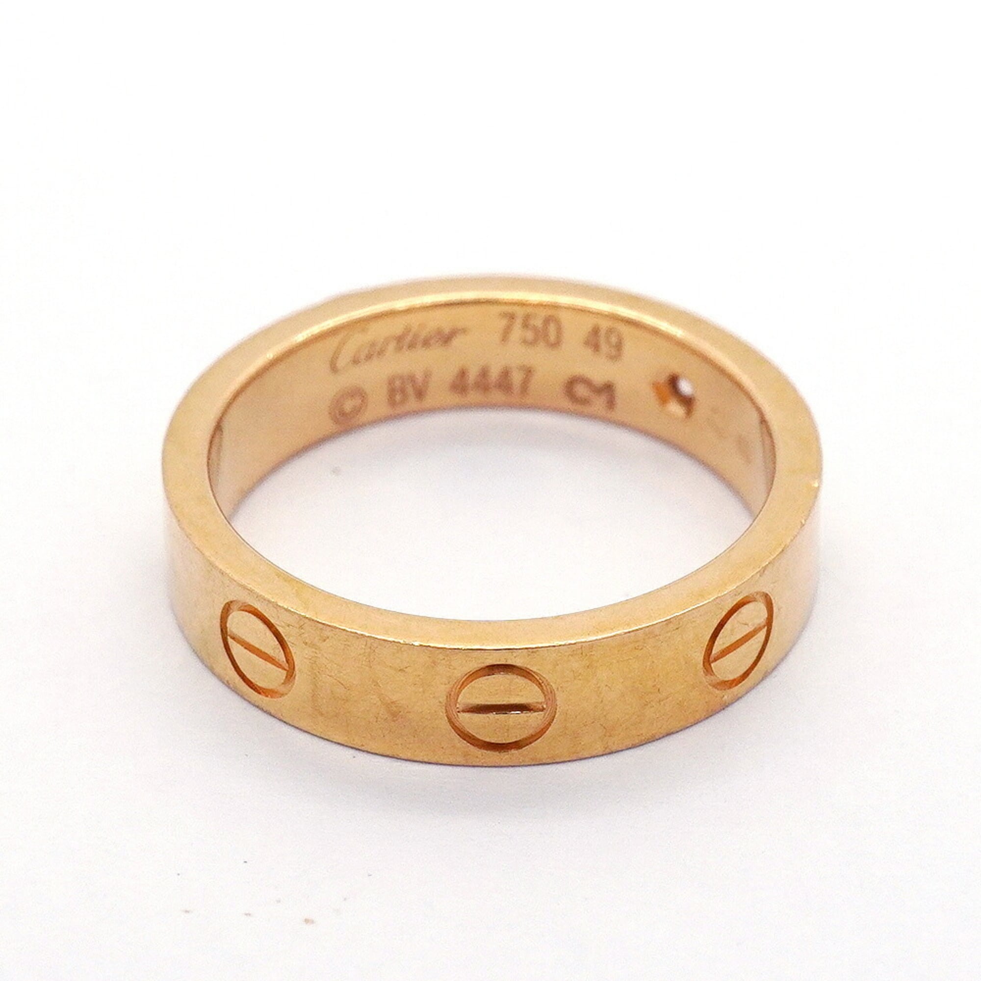 Cartier Pink Gold (18K) Band Ring (Pre-Owned)