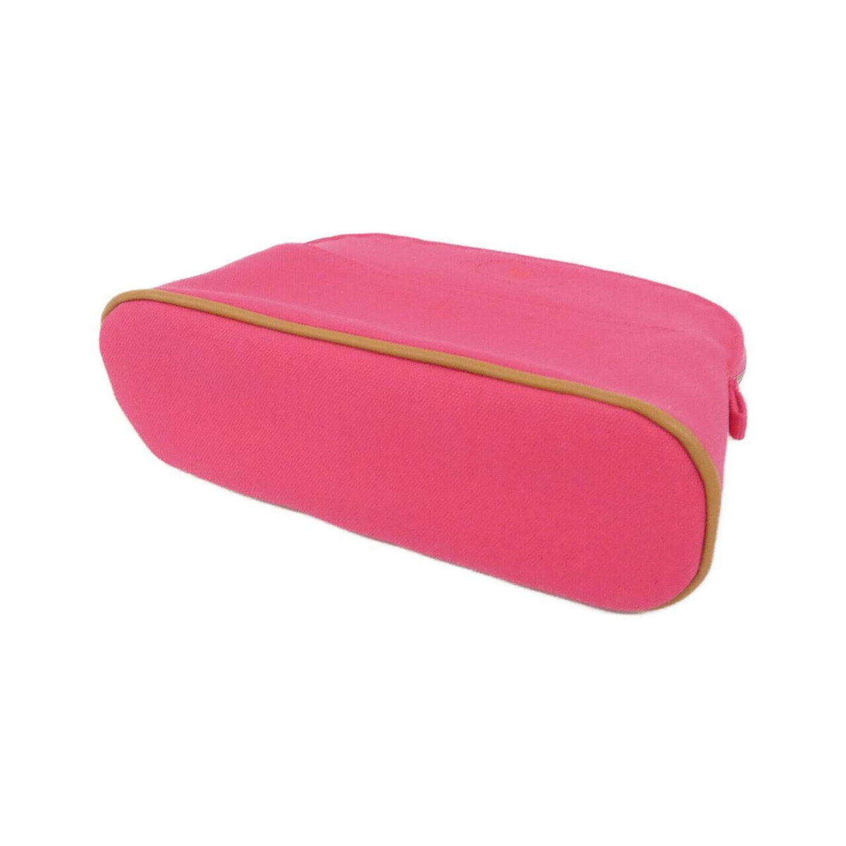 Hermes Pink Canvas Handbag Pouch (Pre-Owned)