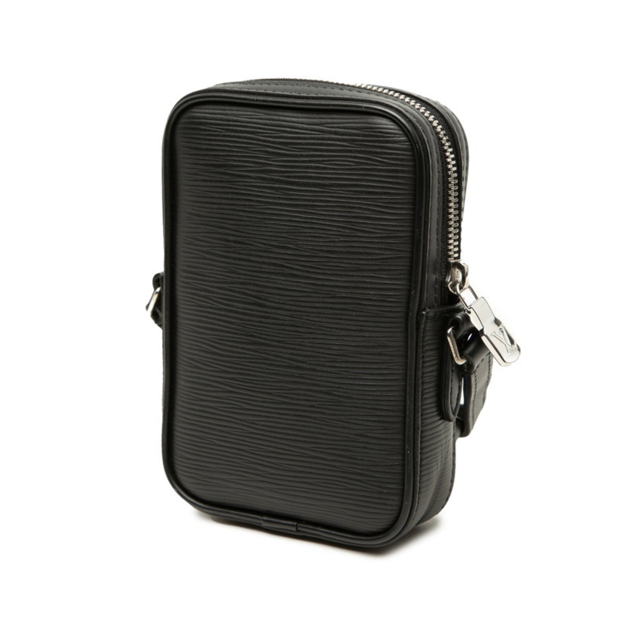 Louis Vuitton Epi Black Noir Leather Shoulder Bag (Pre-Owned)