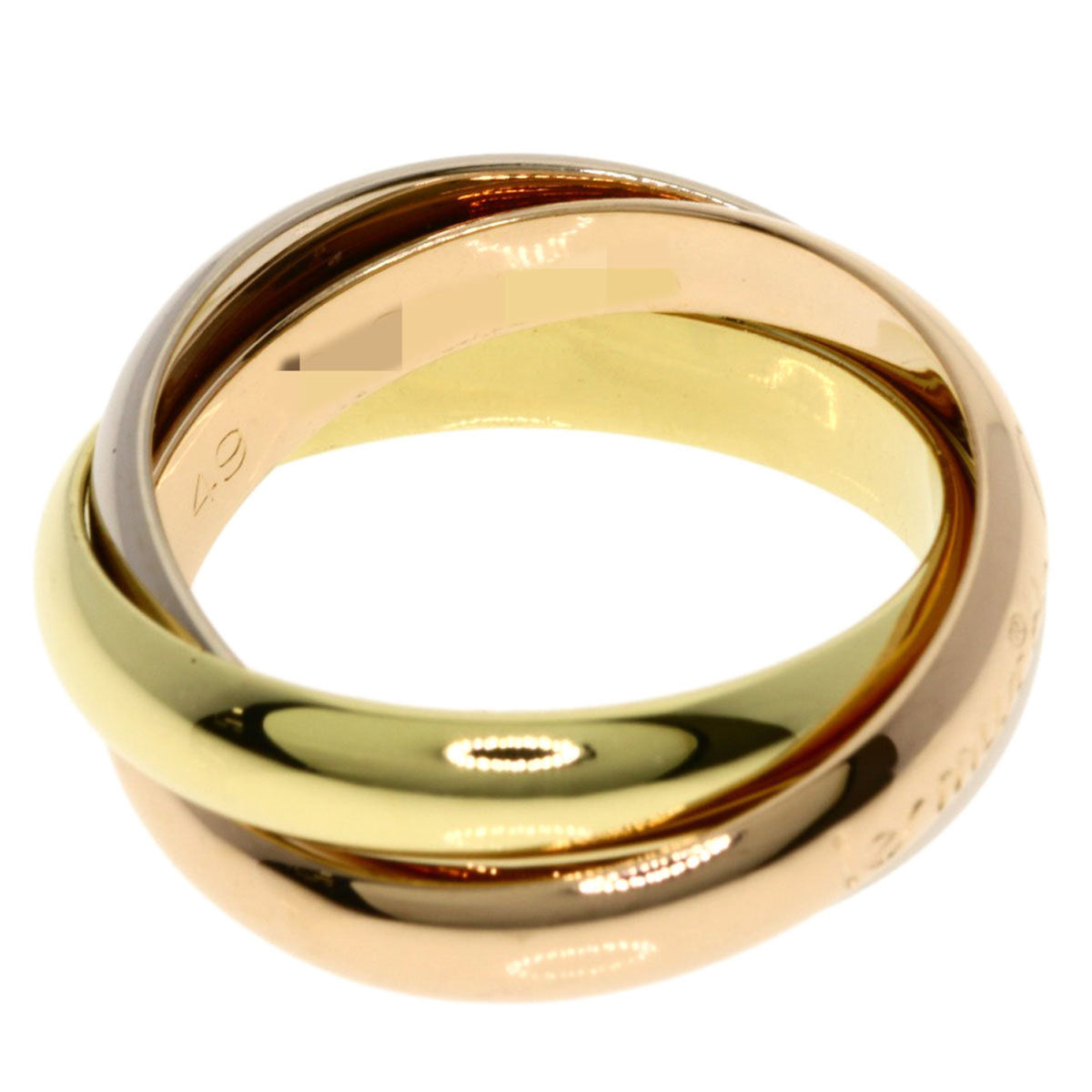 Cartier Trinity Yellow Gold (18K) Pink Gold (18K) White Gold (18K) Band Ring (Pre-Owned)