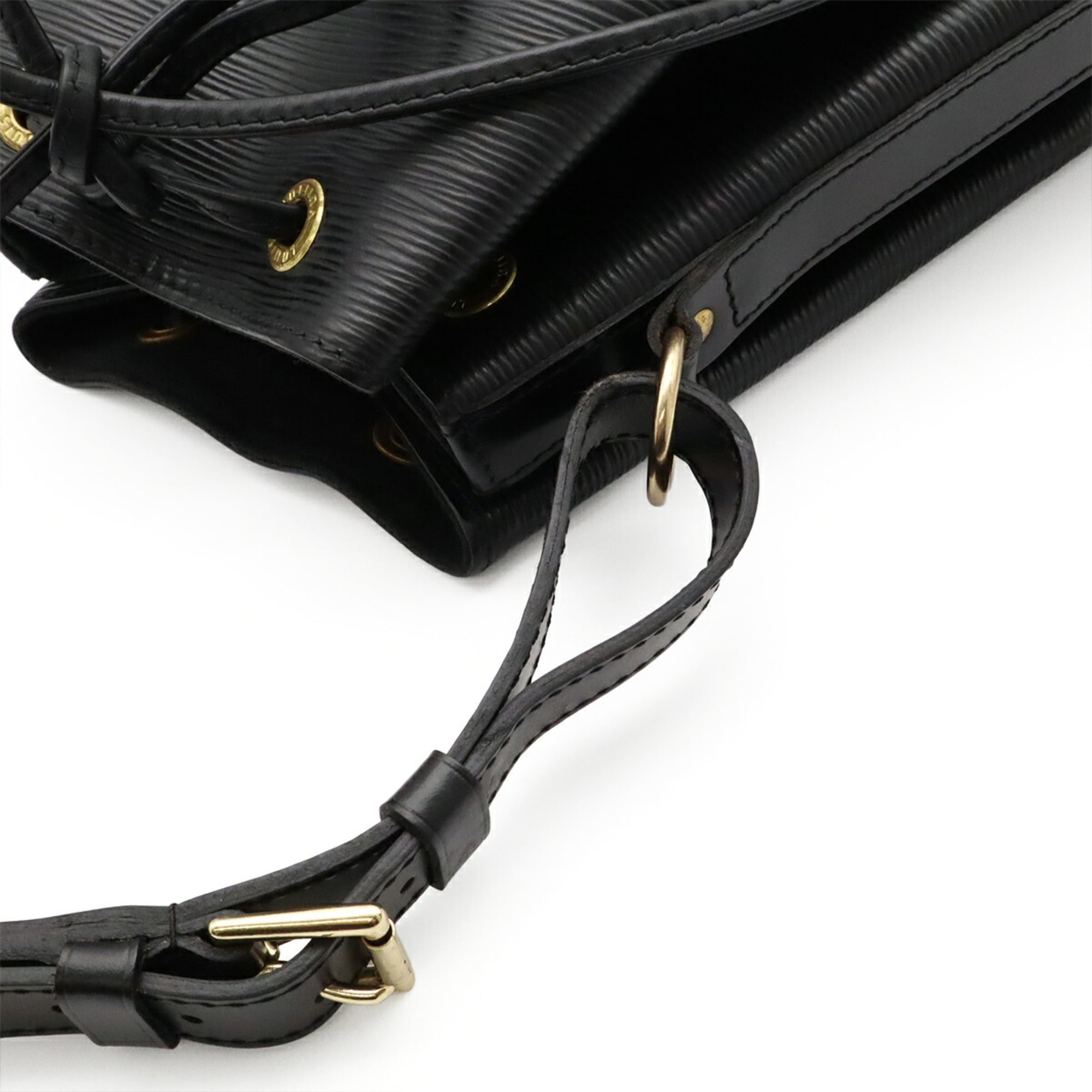 Louis Vuitton Epi Black Noir Epi Leather Shoulder Bag (Pre-Owned)