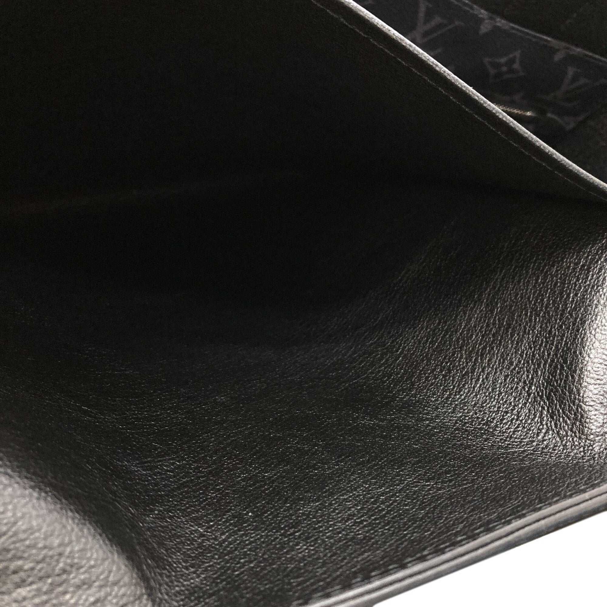 Louis Vuitton Taurillon Black Leather Tote Bag (Pre-Owned)