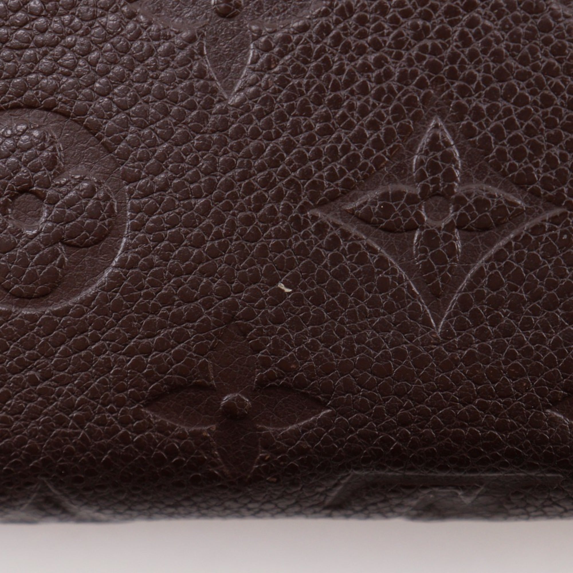 Louis Vuitton Monogram Empreinte Brown Ombre Monogram Empreinte Long Wallet (Bi-Fold) (Pre-Owned)