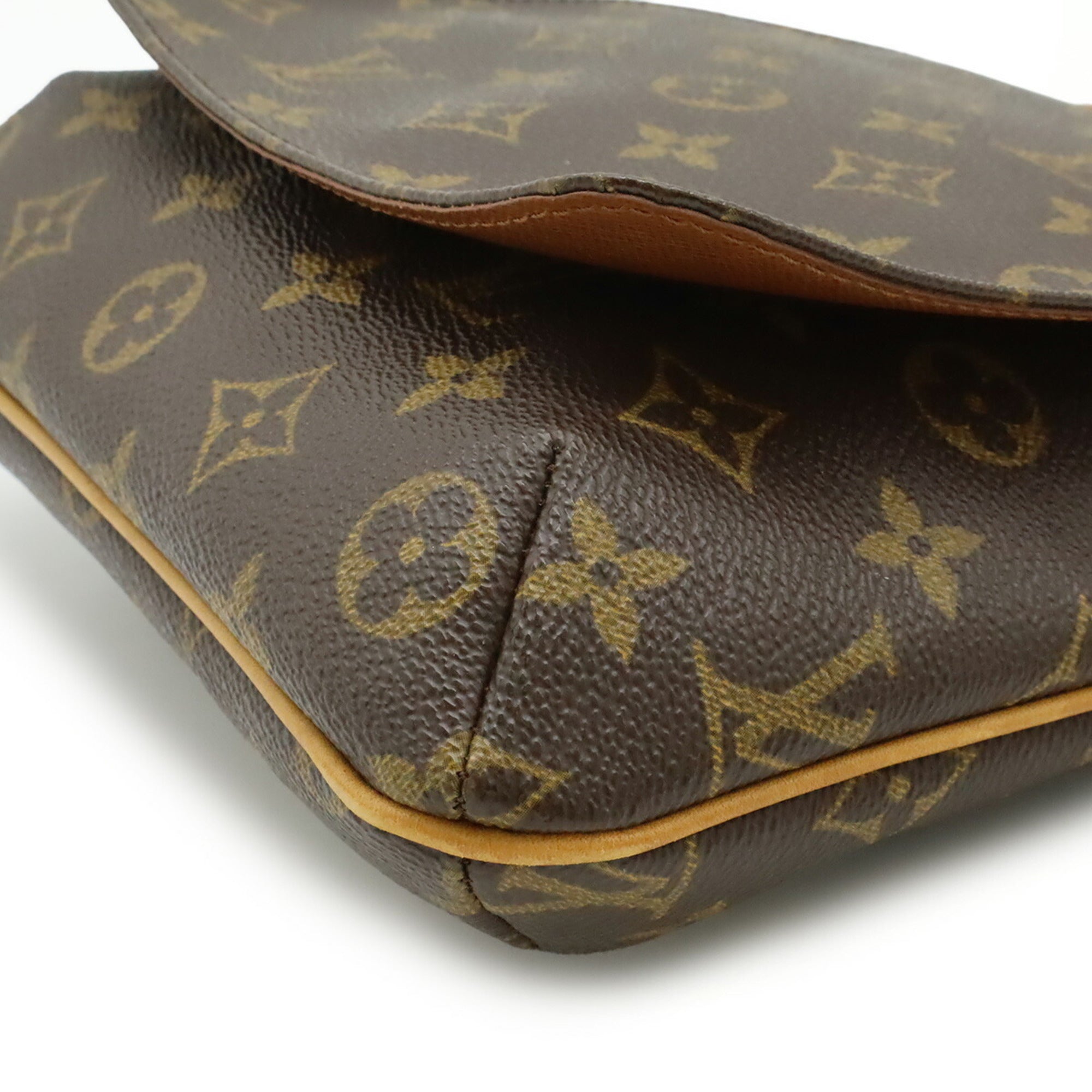 Louis Vuitton Black Brown Monogram Monogram Shoulder Bag (Pre-Owned)