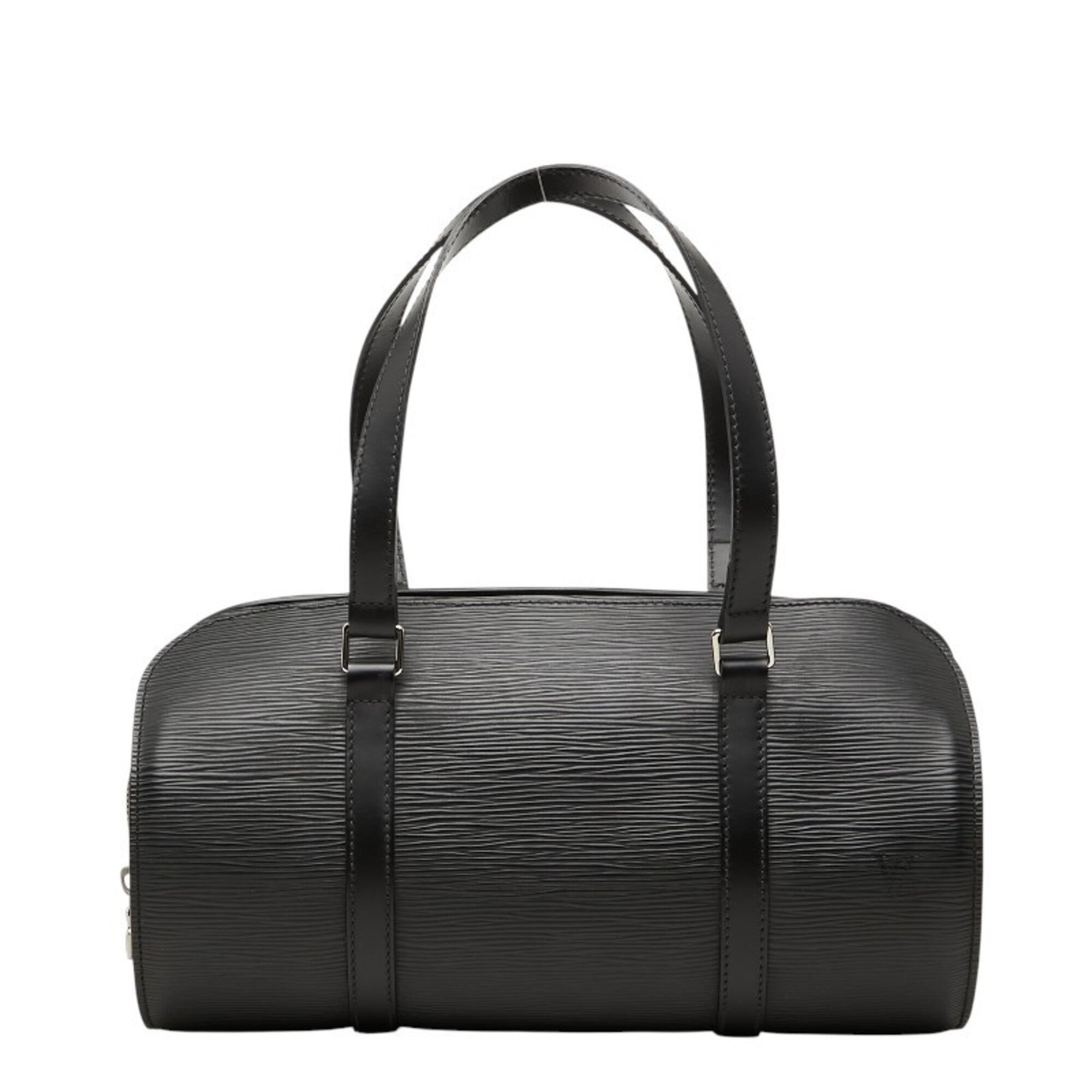 Louis Vuitton Black Noir Leather Handbag (Pre-Owned)