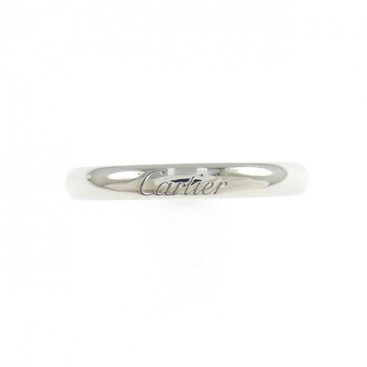 Cartier Platinum 950 Band Ring (Pre-Owned)