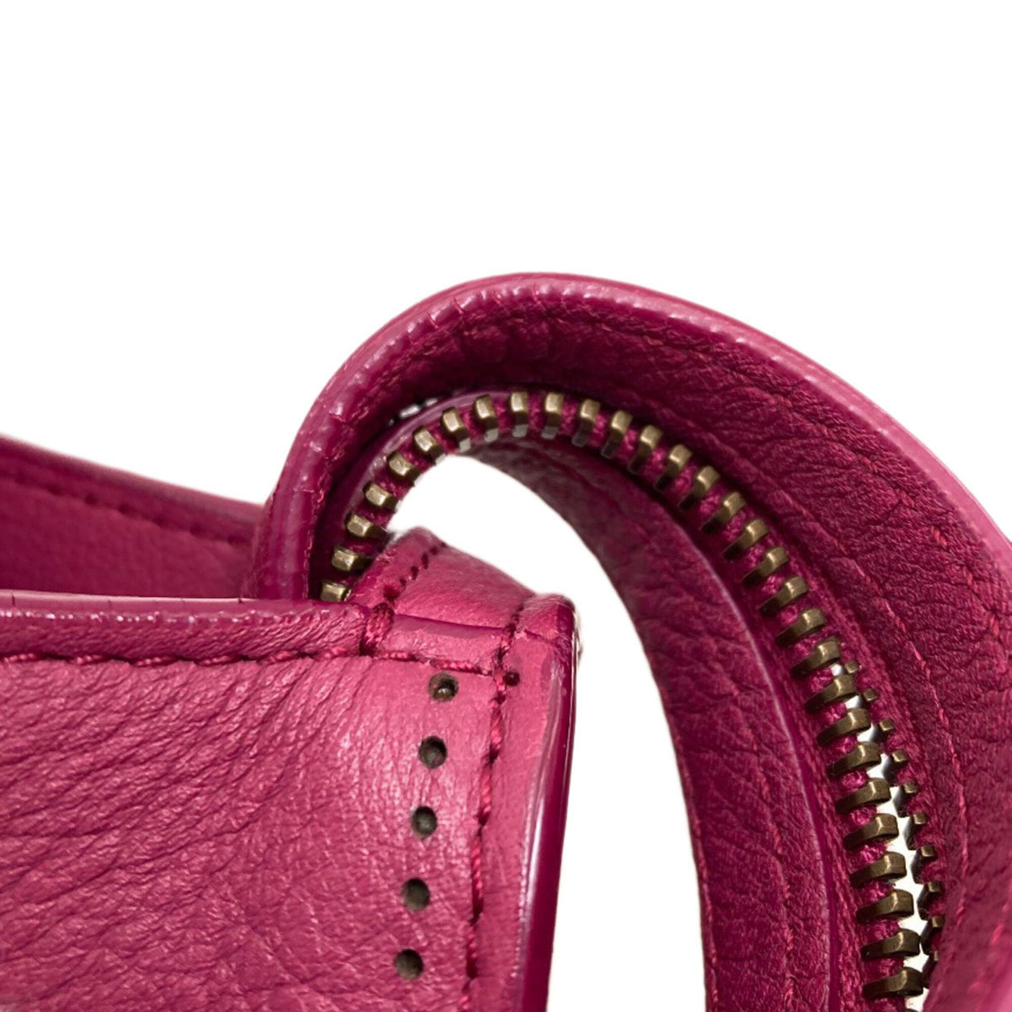 Balenciaga Pink Leather Handbag (Pre-Owned)