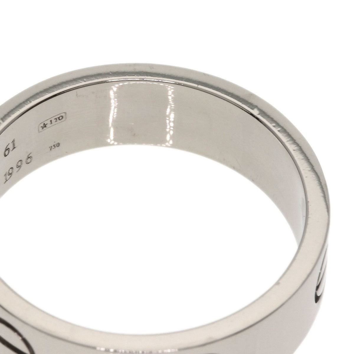 Cartier White Gold (18K) Band Ring (Pre-Owned)