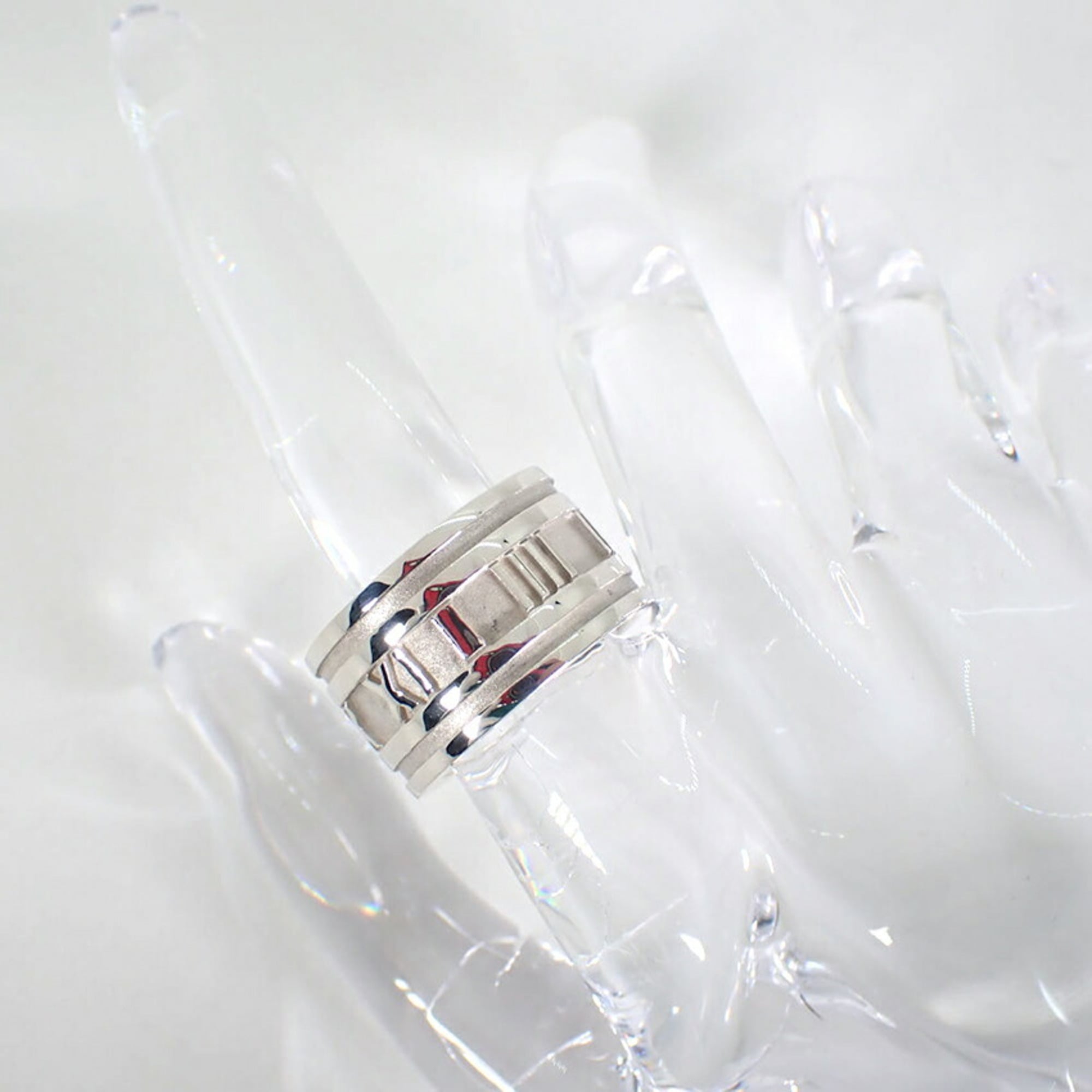 Tiffany Sterling Silver 925 Band Ring (Pre-Owned)