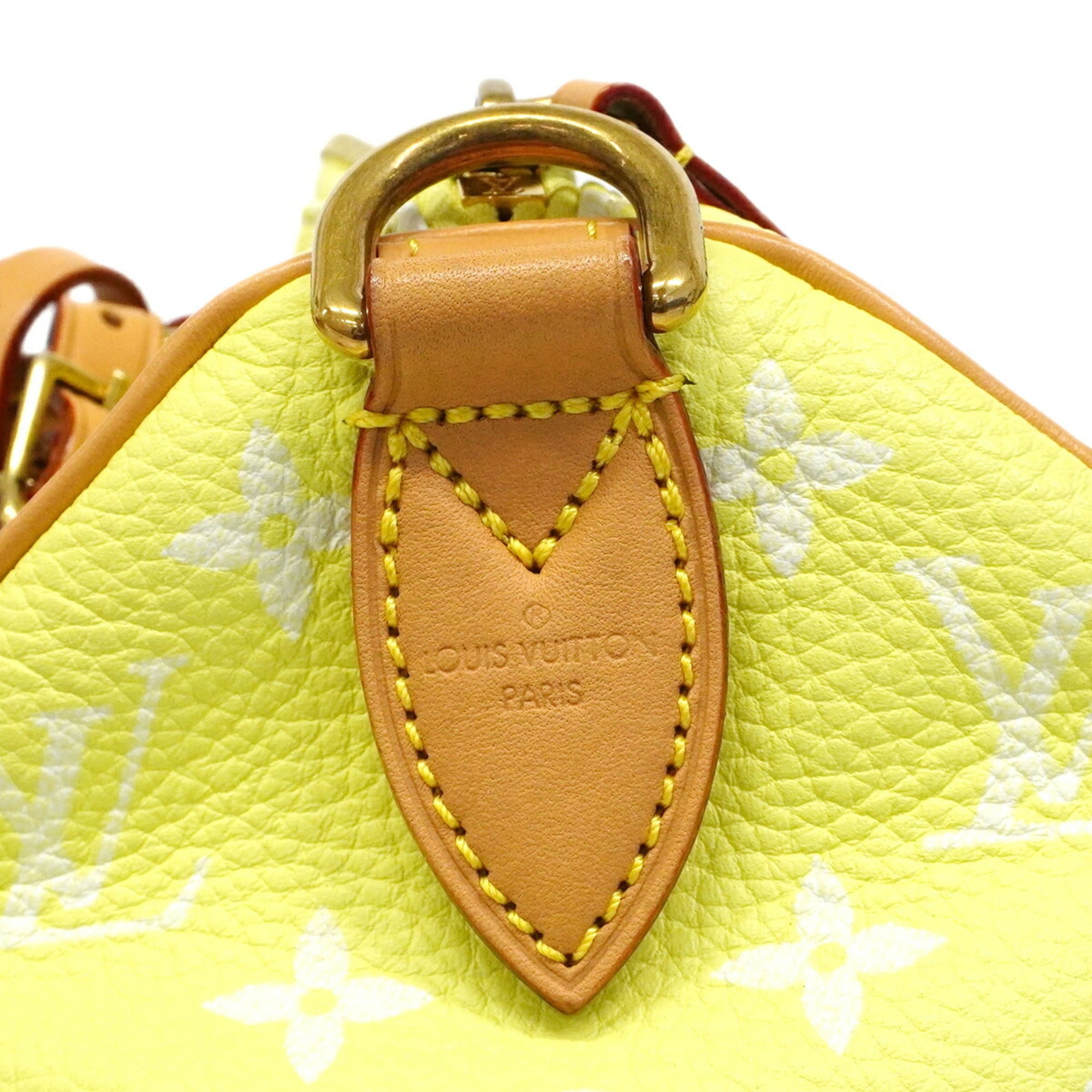 Louis Vuitton Yellow Handbag (Pre-Owned)
