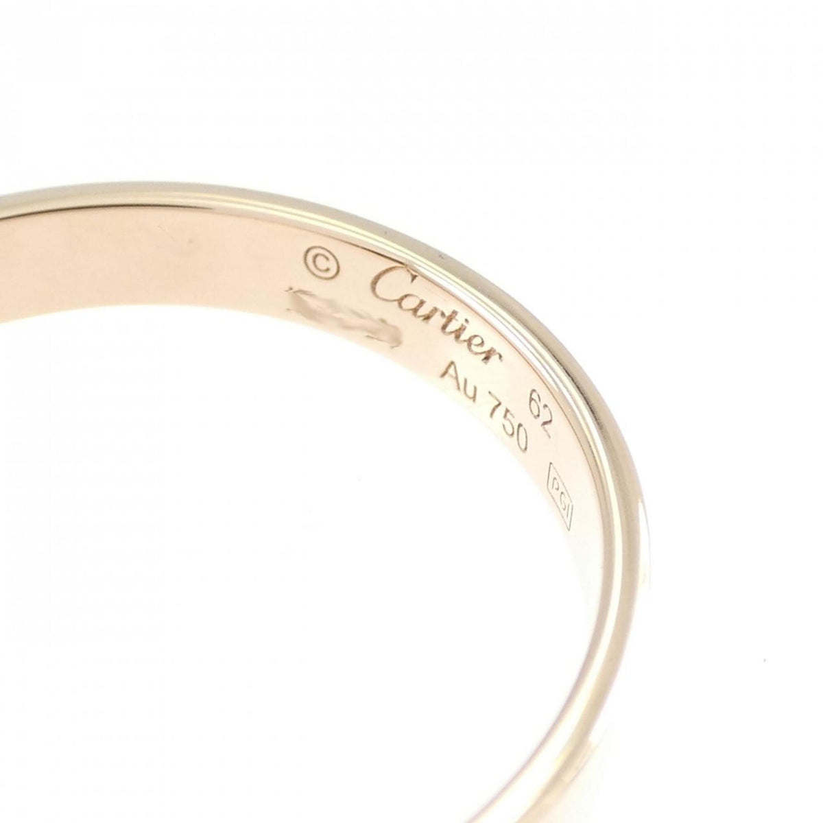 Cartier Pink Gold Pink Gold (18K) Band Ring (Pre-Owned)