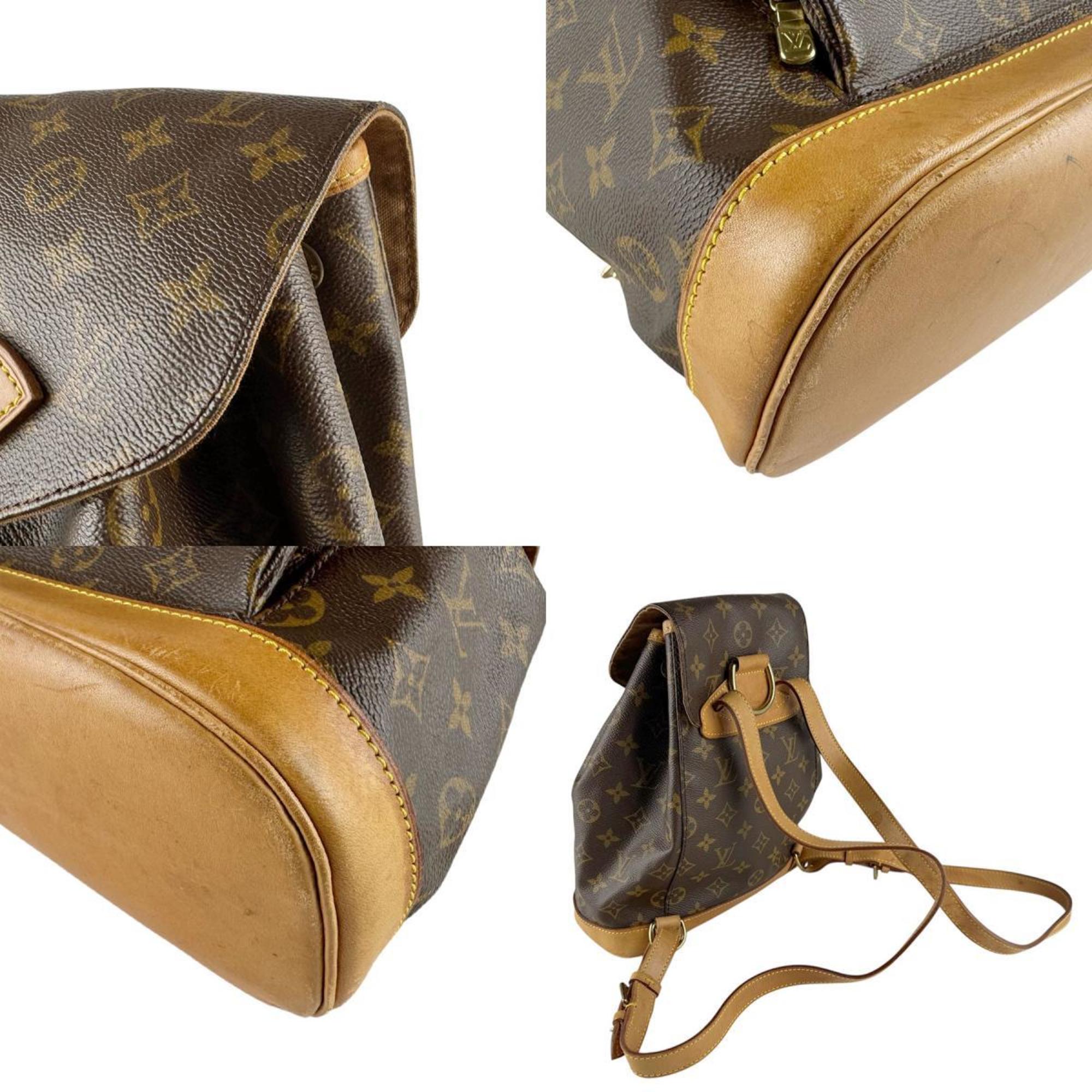 Louis Vuitton Brown Monogram Backpack (Pre-Owned)
