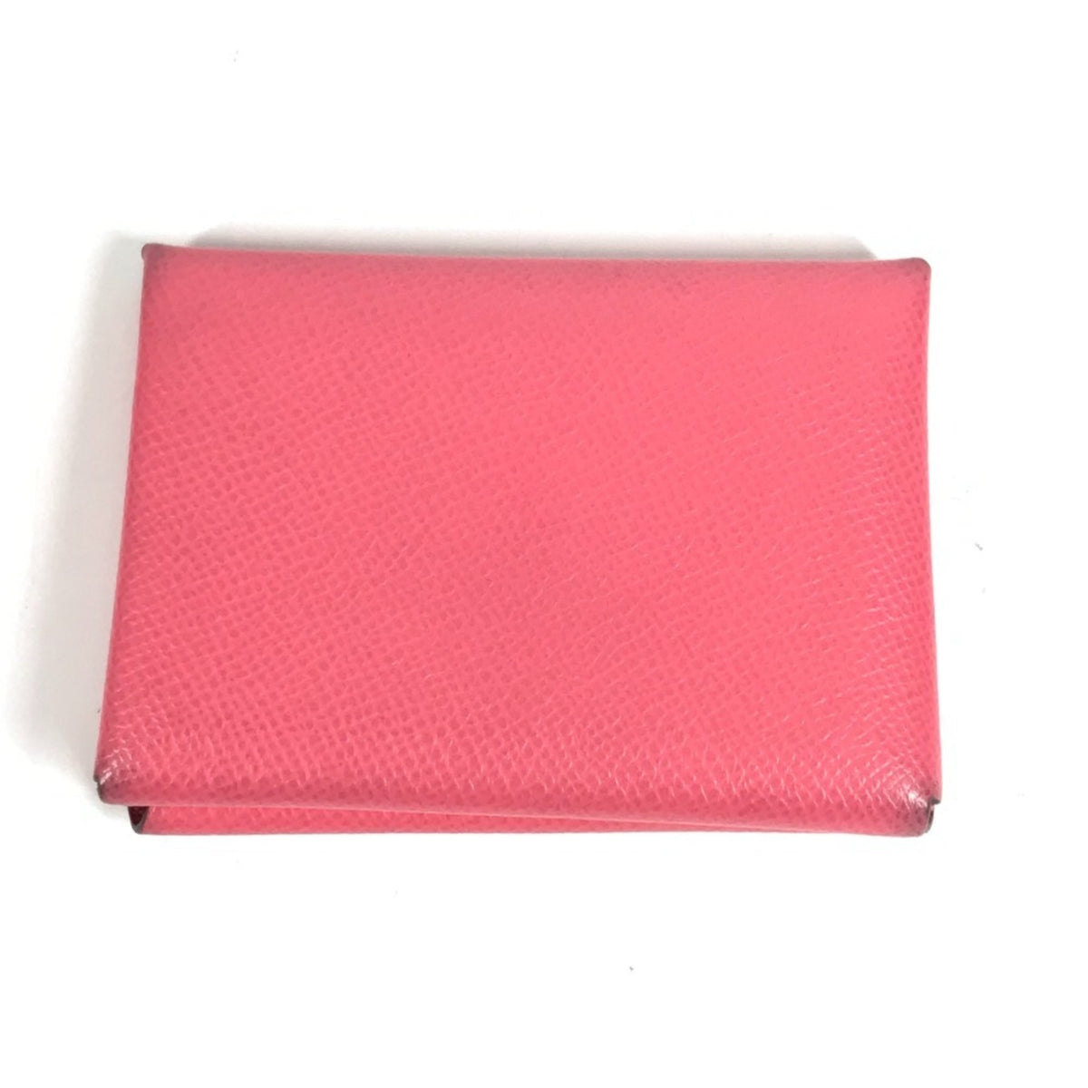 Hermes Pink Rose Azalee Epsom Leather Coin Purse/Coin Case (Pre-Owned)