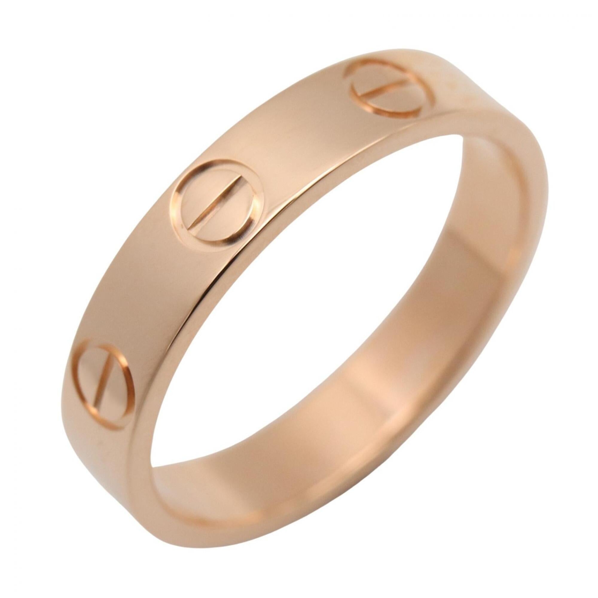 Cartier Gold Pink Gold (18K) Band Ring (Pre-Owned)