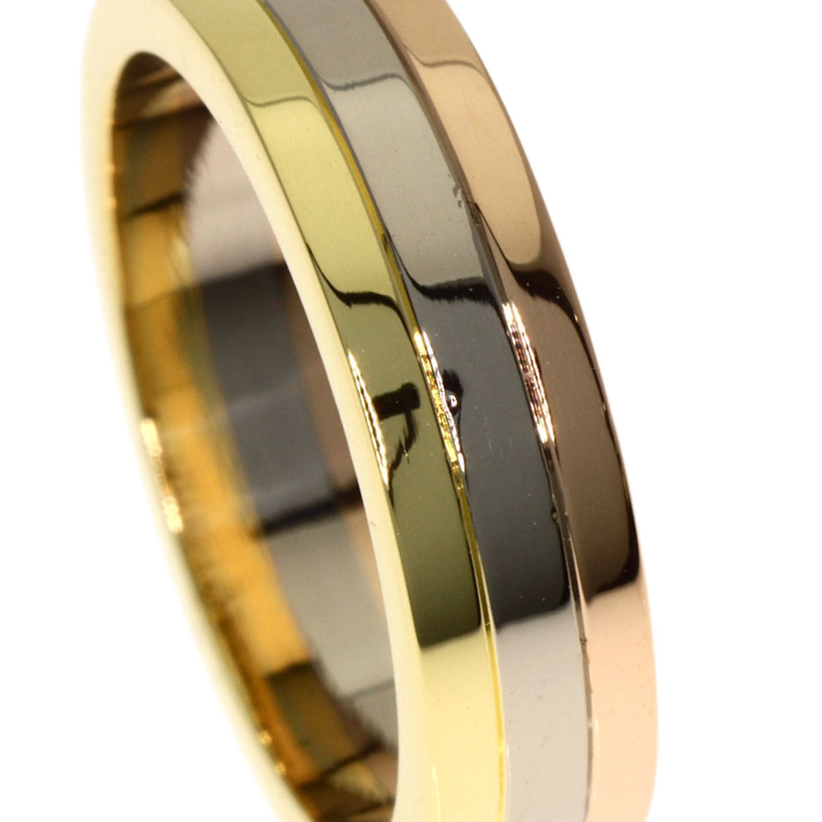 Cartier Yellow Gold (18K) Pink Gold (18K) White Gold (18K) Band Ring (Pre-Owned)
