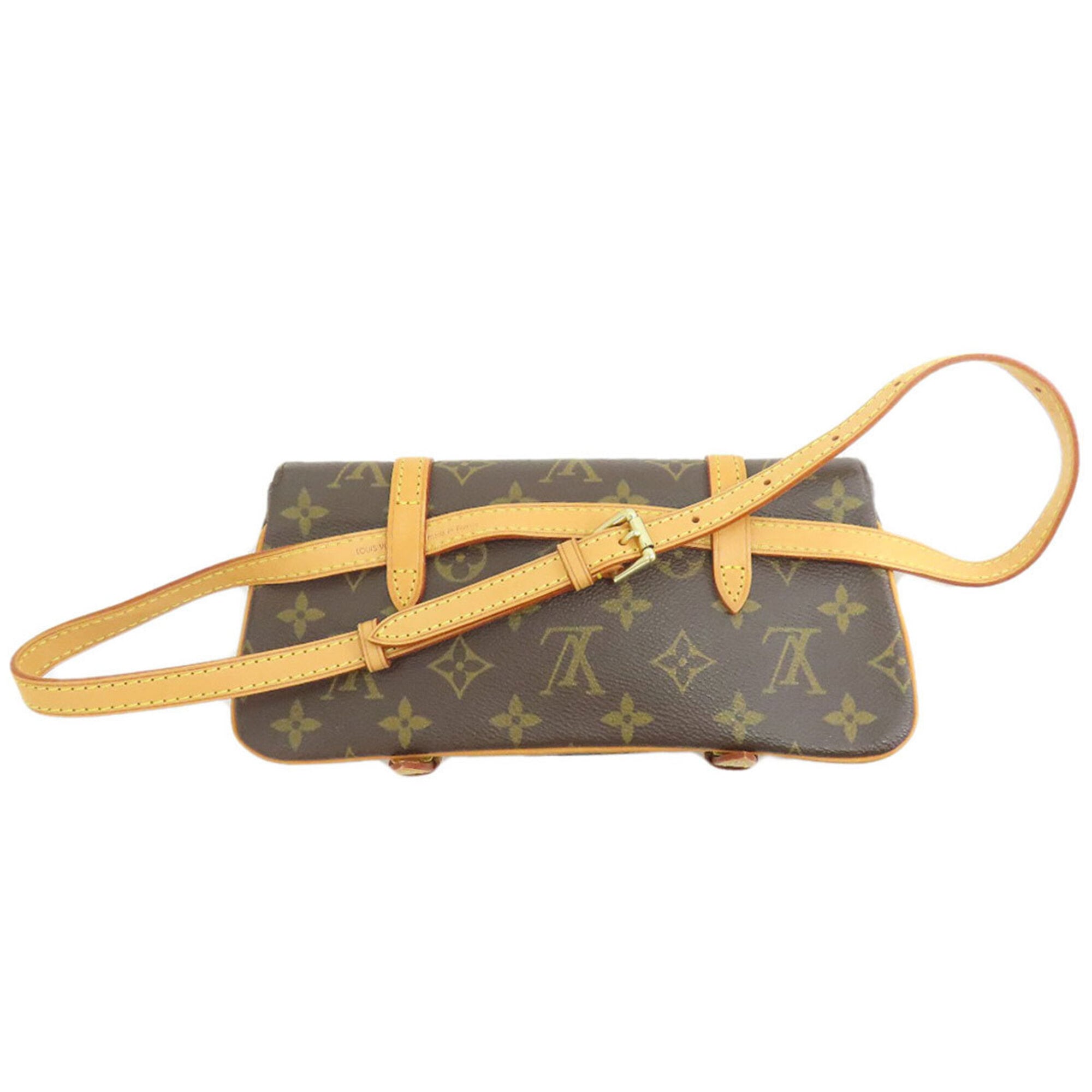 Louis Vuitton Brown Monogram Monogram Canvas Fanny Pack Pochette (Pre-Owned)