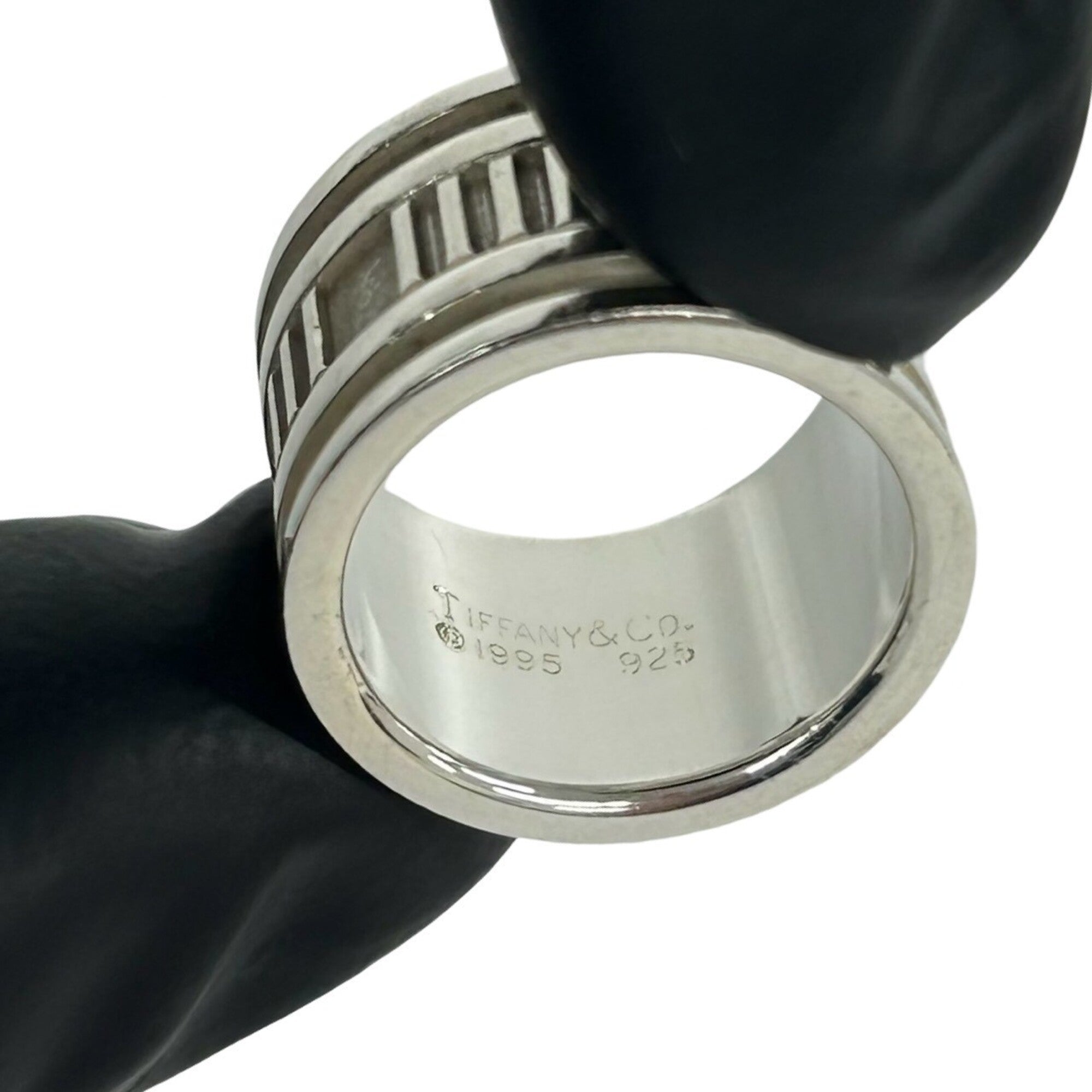 Tiffany Silver Silver 925 Band Ring (Pre-Owned)