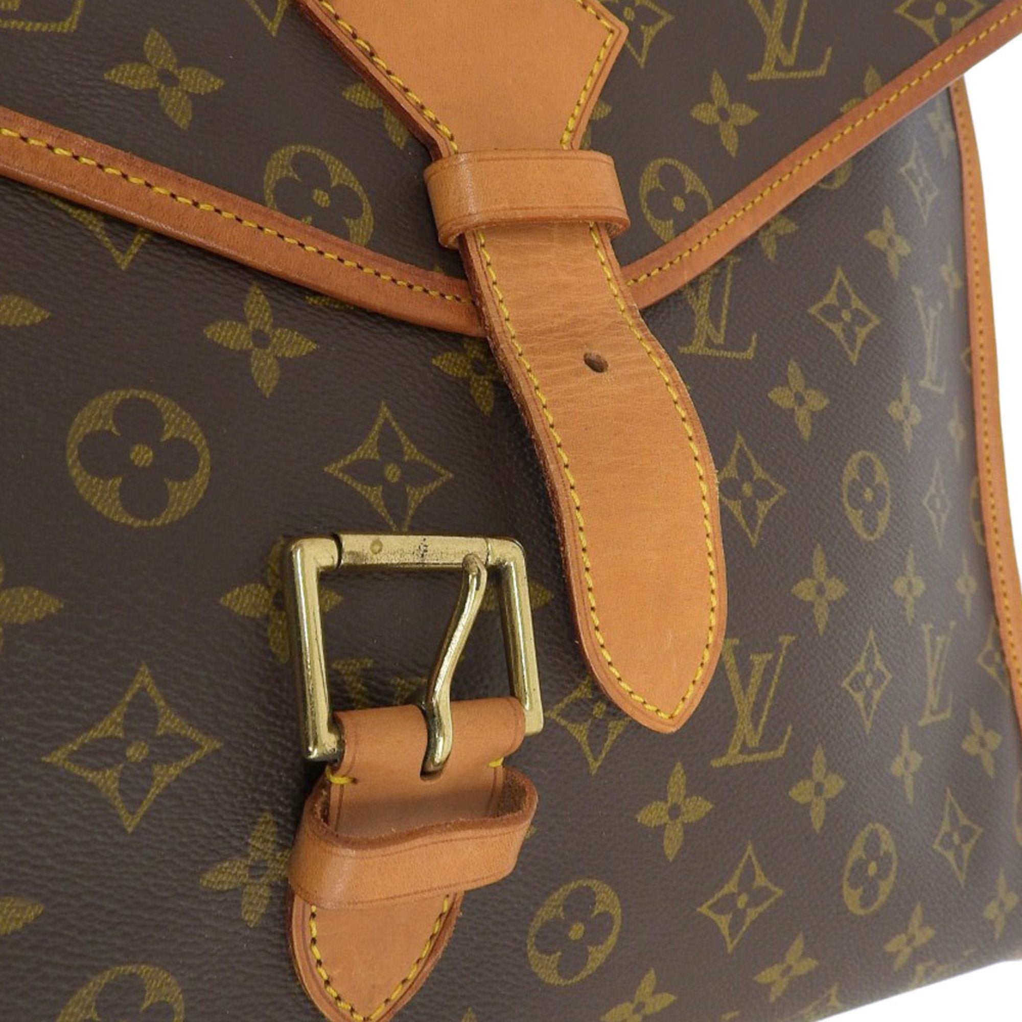 Louis Vuitton Brown Monogram Pvc Leather Briefcase (Pre-Owned)