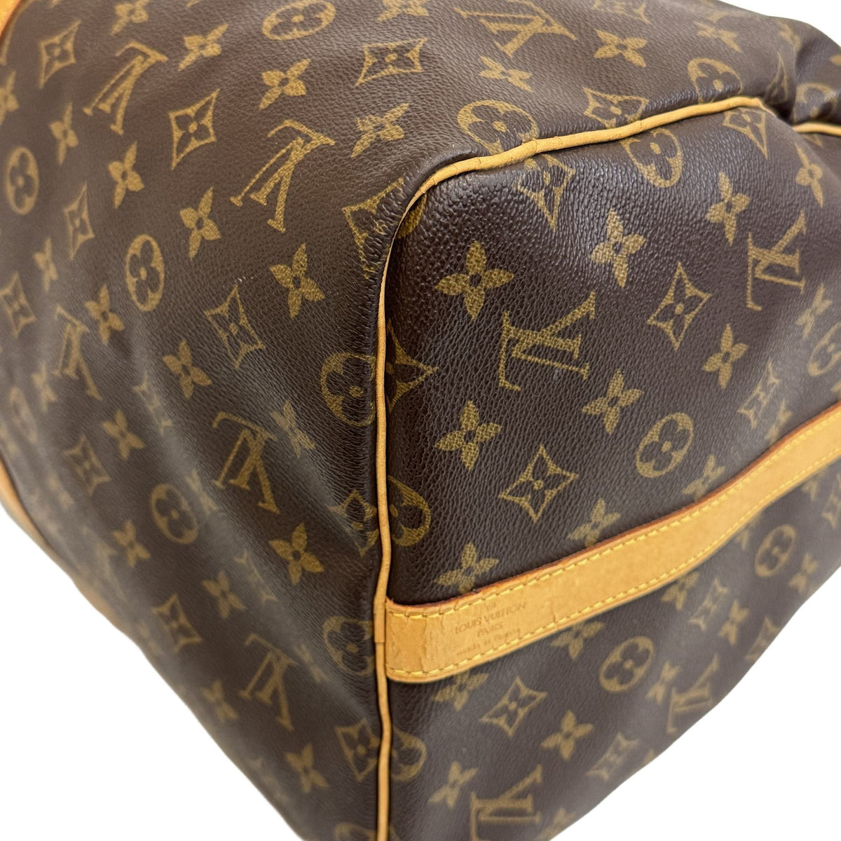 Louis Vuitton Brown Monogram Canvas Boston Bag Shoulder Bag (Pre-Owned)