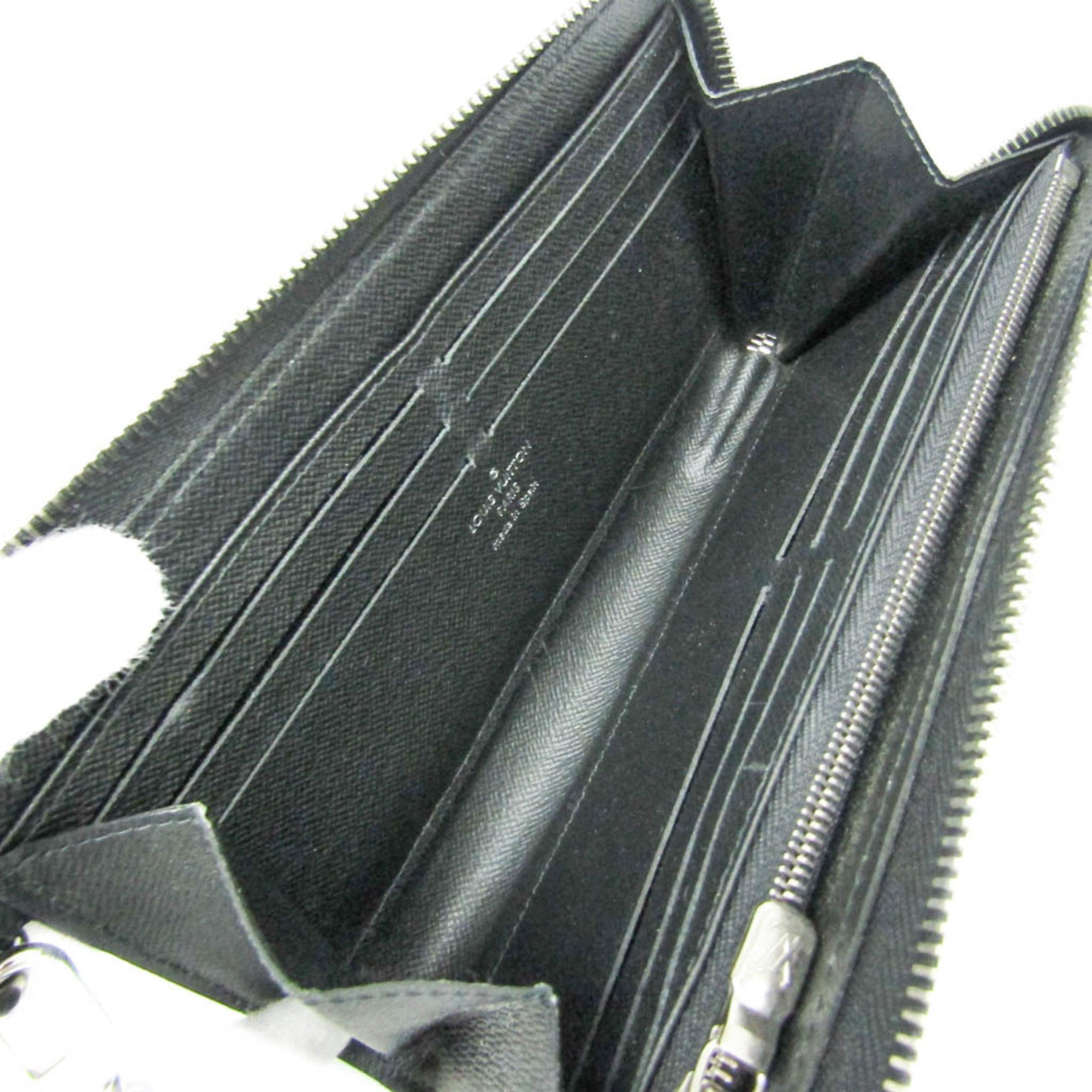Louis Vuitton Damier Graphite Black Damier Graphite Long Wallet (Bi-Fold) (Pre-Owned)