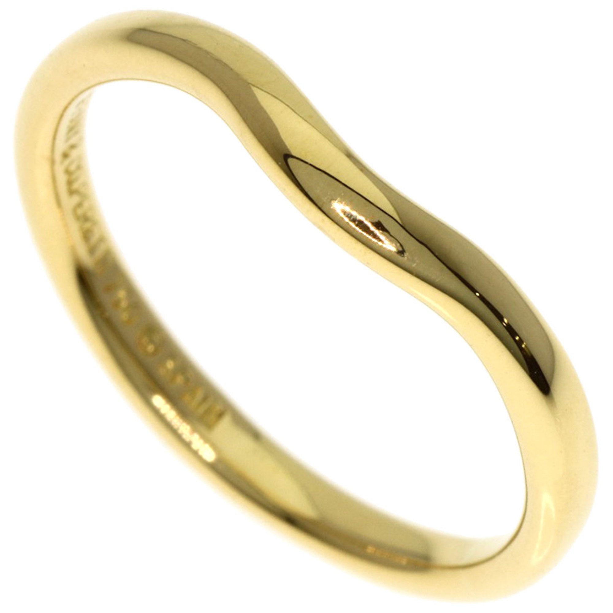 Tiffany Yellow Yellow Gold (18K) Band Ring (Pre-Owned)