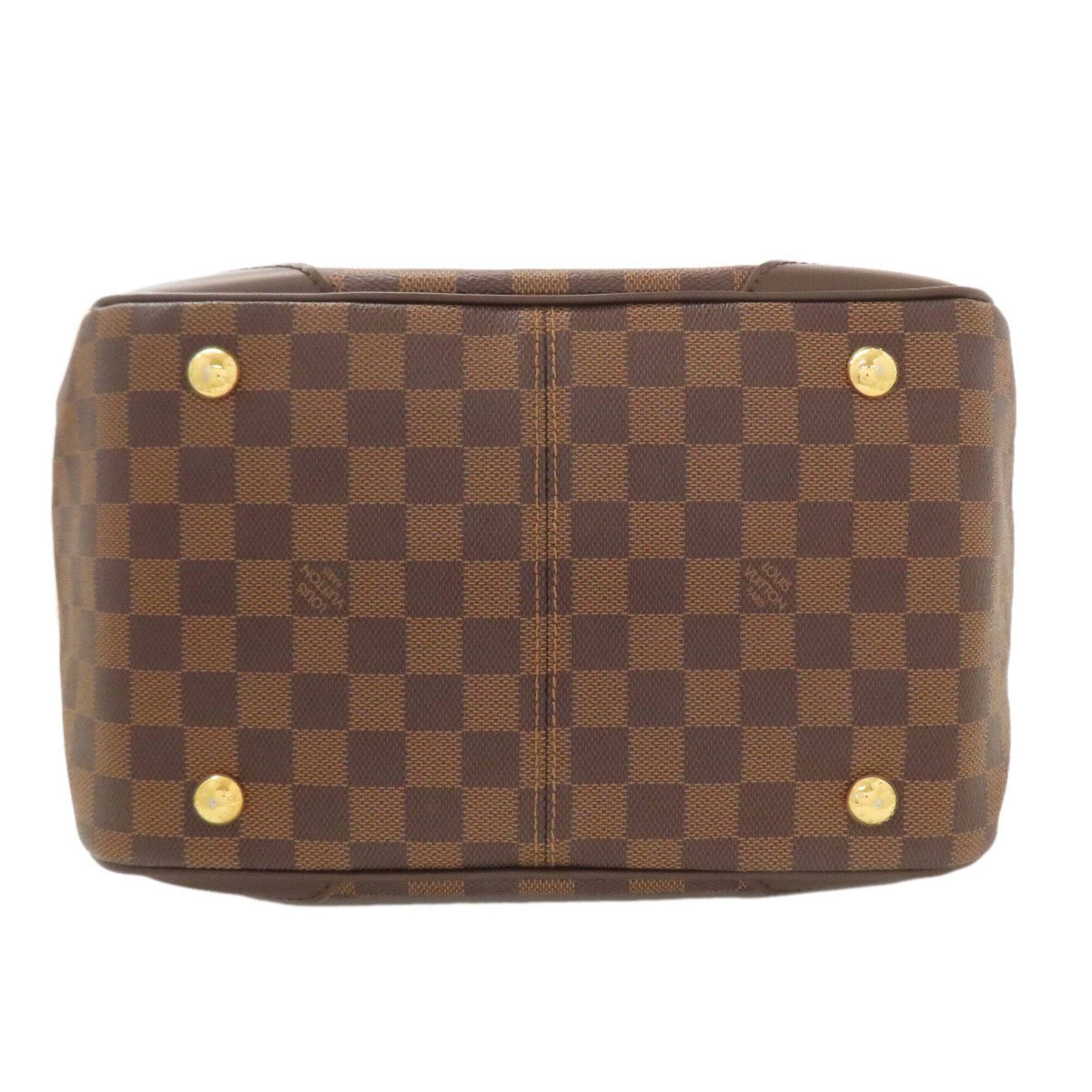 Louis Vuitton Damier Canvas Ebene Damier Canvas Tote Bag (Pre-Owned)